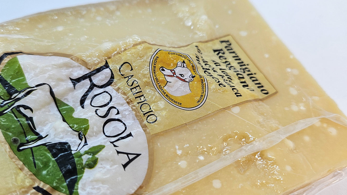 Parmigiano Reggiano Vacca Bianca 30 mesi Caseificio di Rosola trancio da 0,50 kg