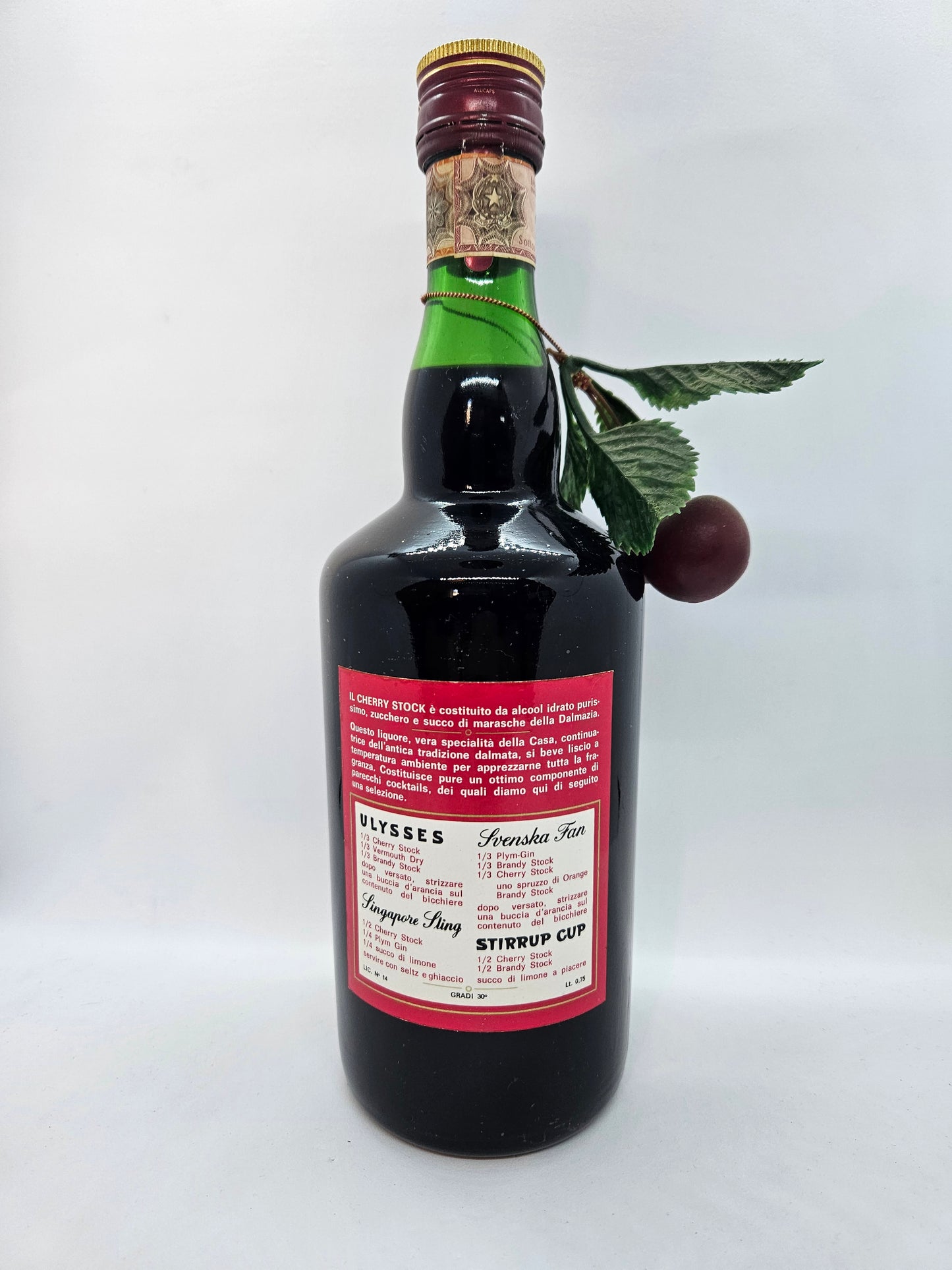 Cherry brandy Stock