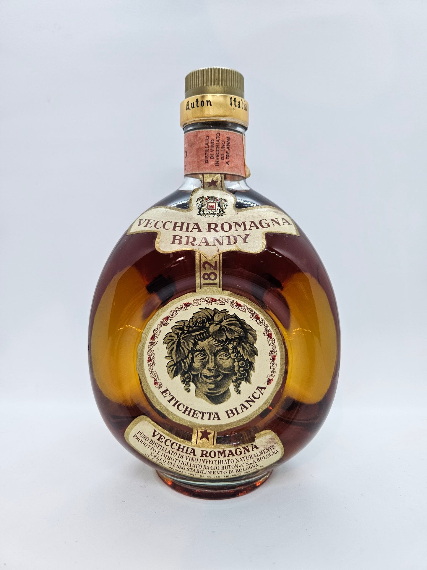 Vecchia Romagna etichetta bianca brandy