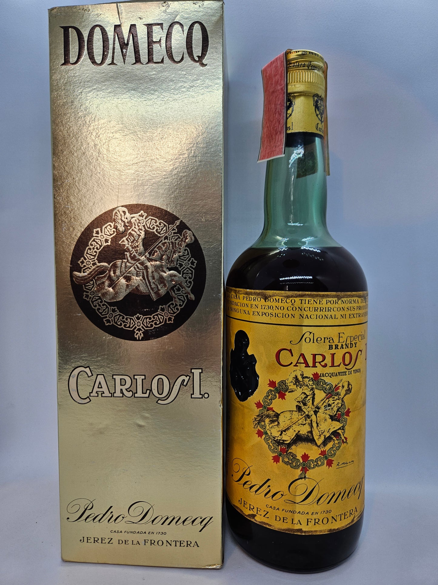 Carlos I Solera especial brandy de Jerez de la Frontera