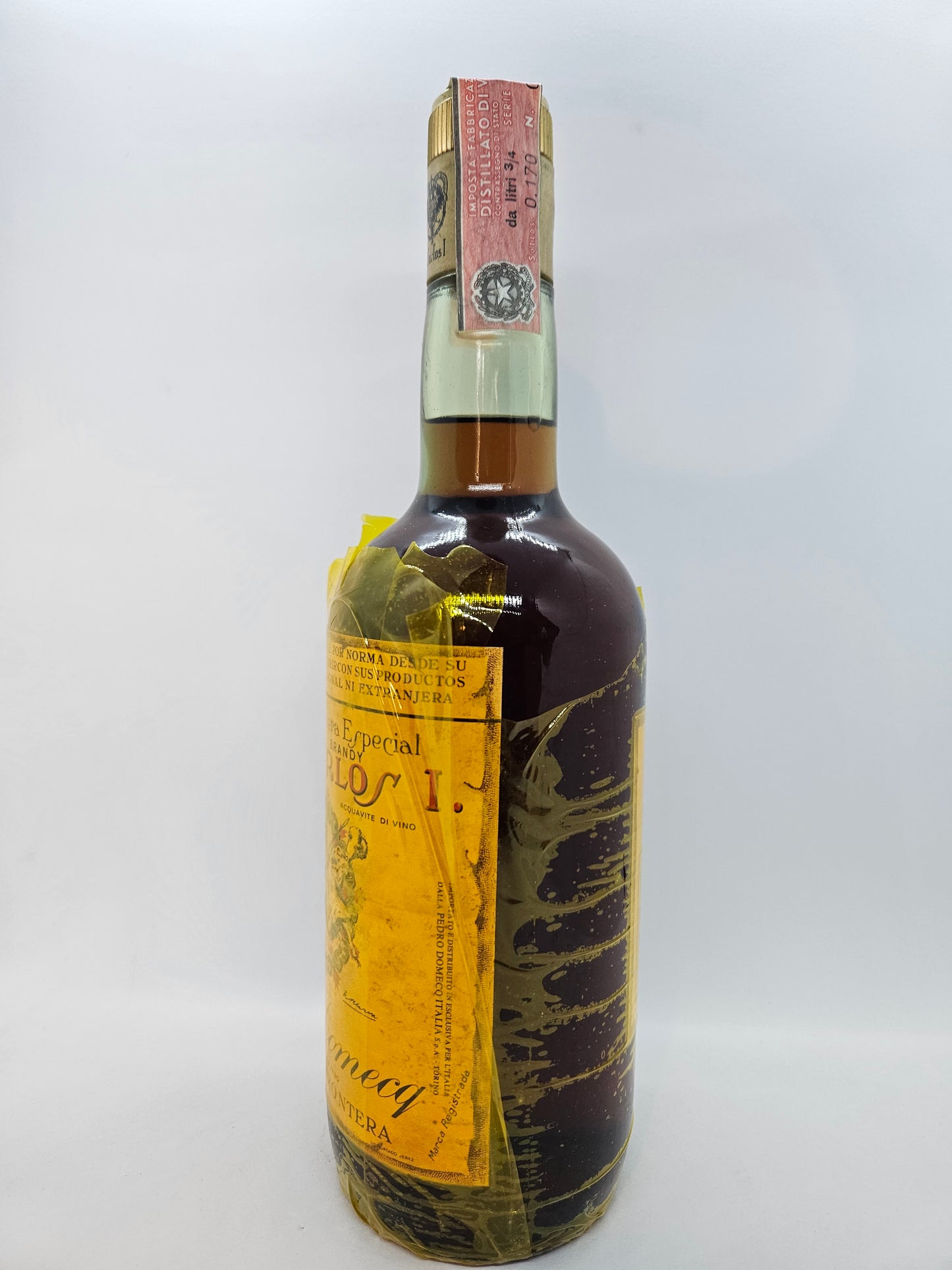 Carlos I Solera especial brandy de Jerez de la Frontera Domecq
