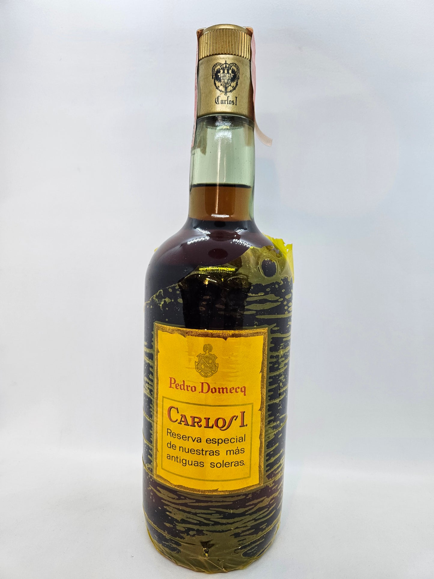 Carlos I Solera especial brandy de Jerez de la Frontera Domecq
