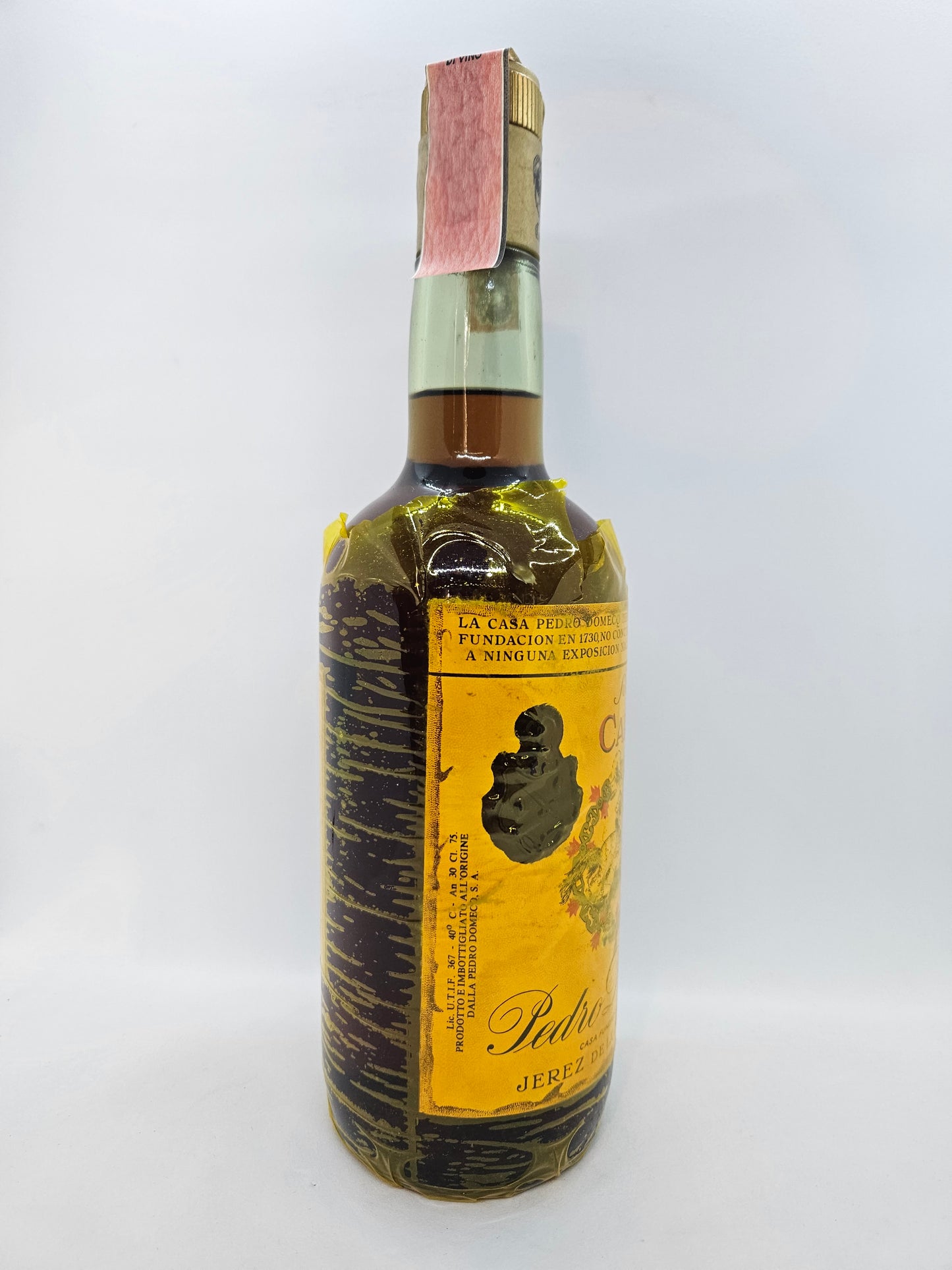 Carlos I Solera especial brandy de Jerez de la Frontera Domecq
