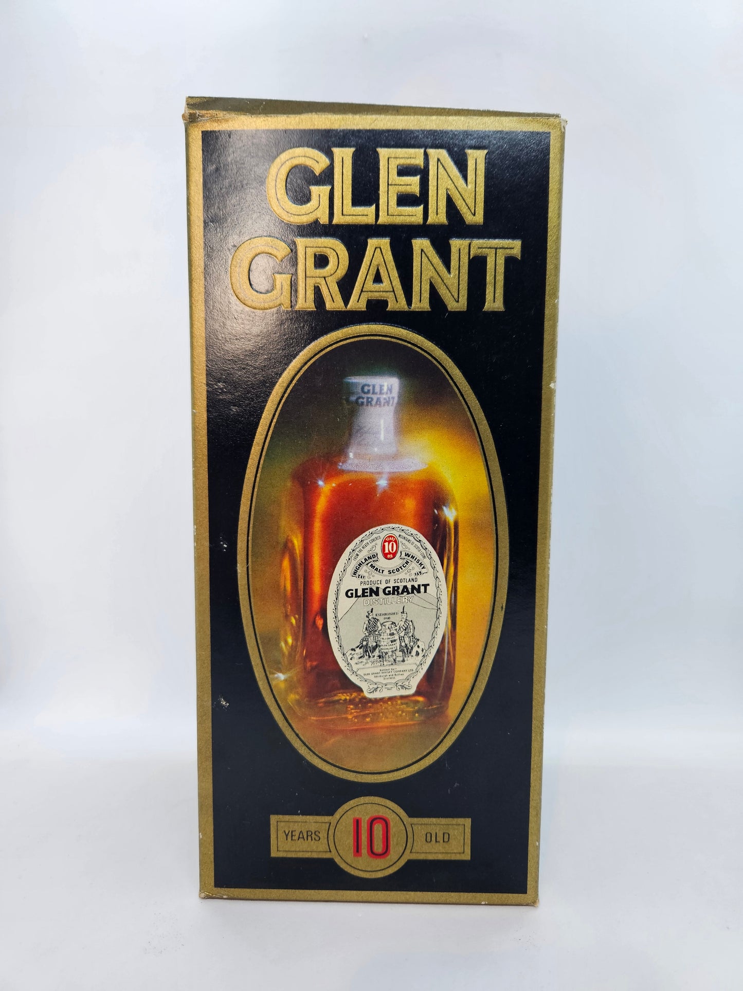 Glen Grant 10 years old highland malt scotch whisky