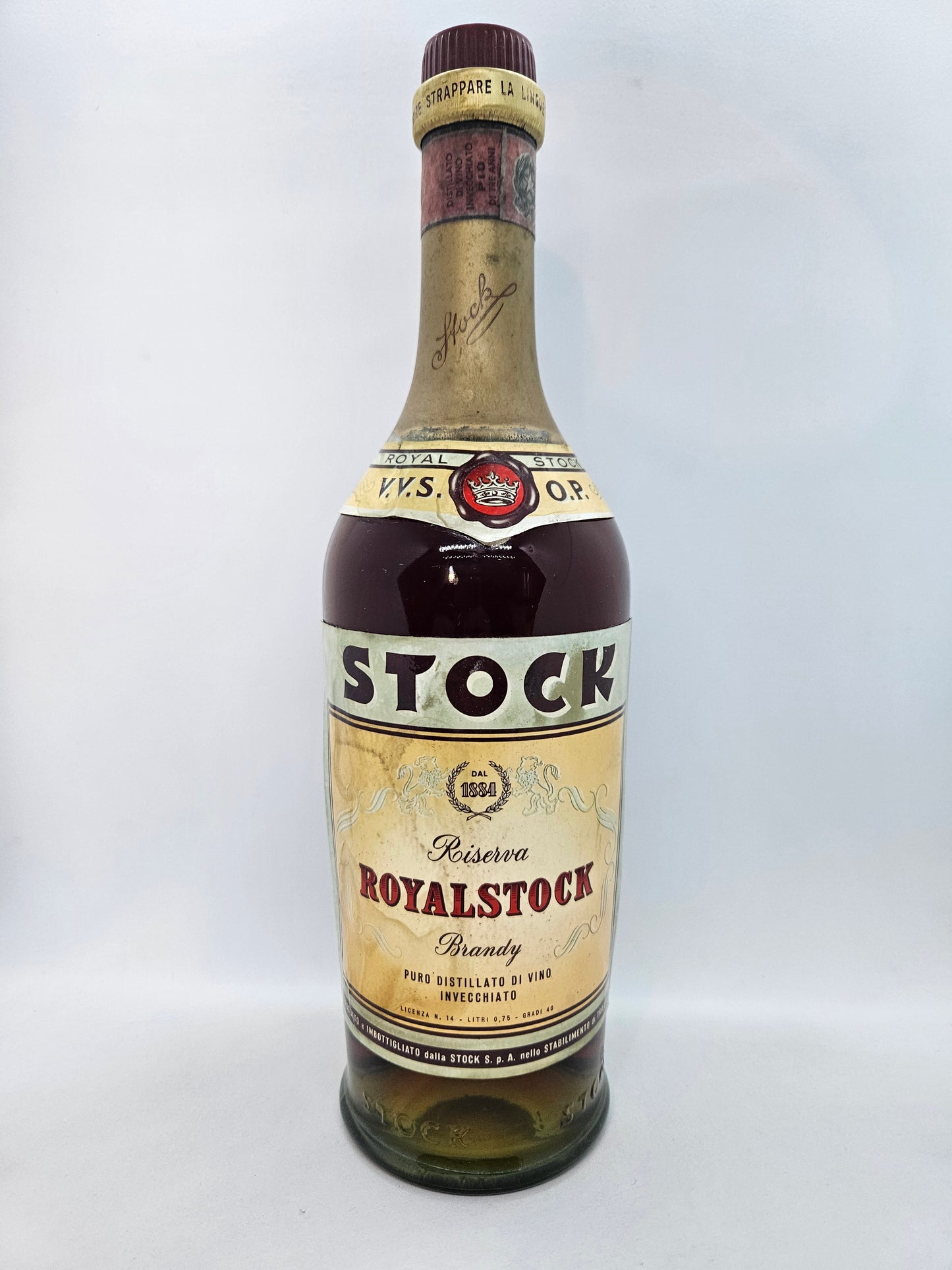 Royalstock riserva brandy Stock invecchiato 3 anni