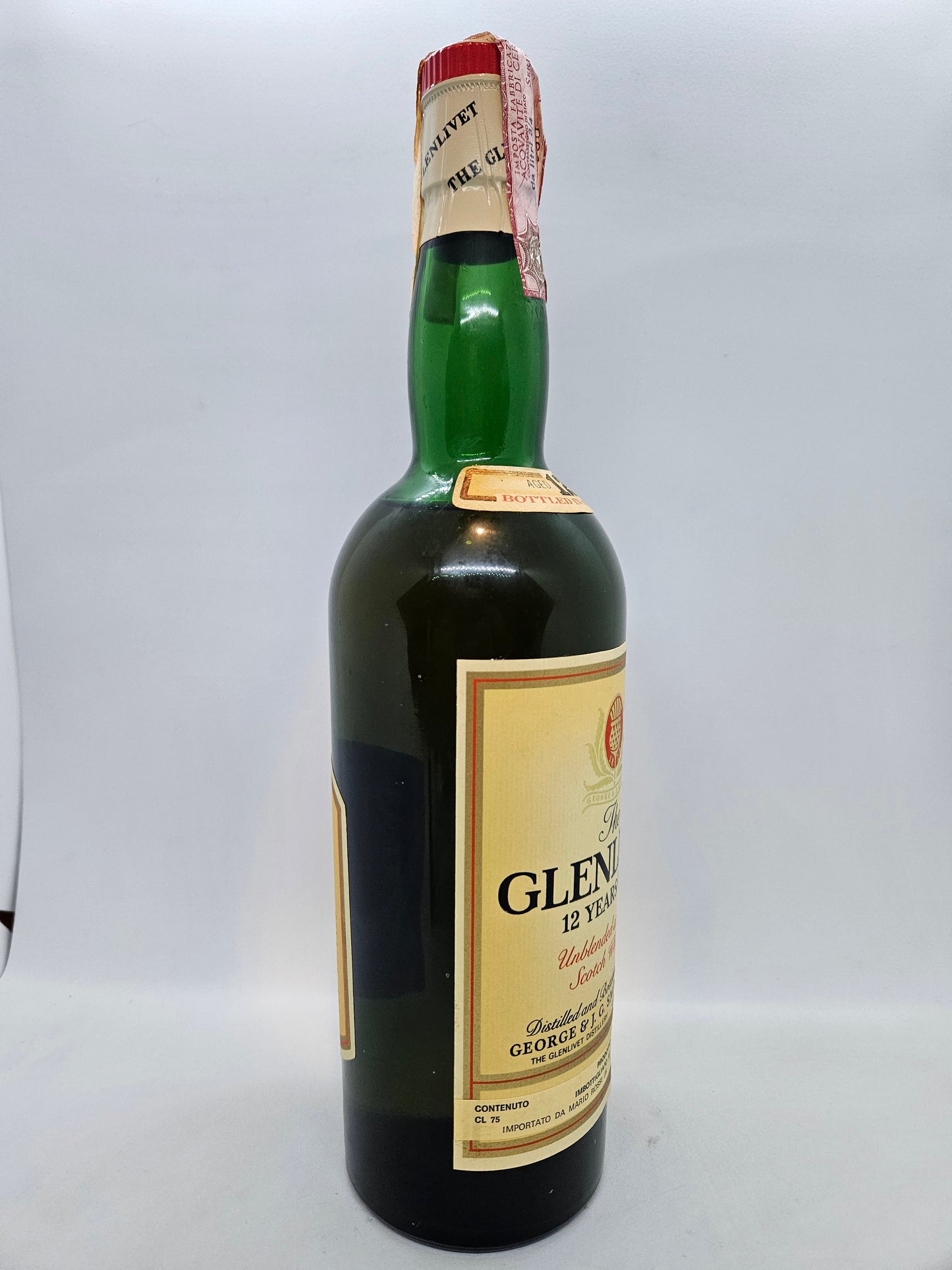 The Glenlivet 12 years old Unblended all Malt Scotch Whisky