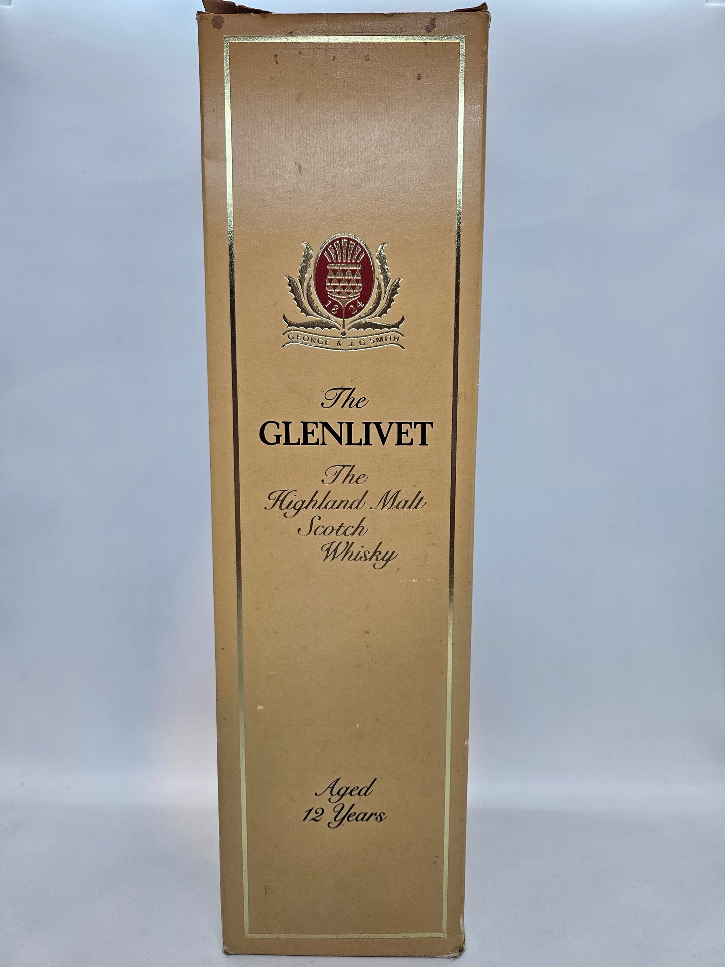 The Glenlivet 12 years old Unblended all Malt Scotch Whisky