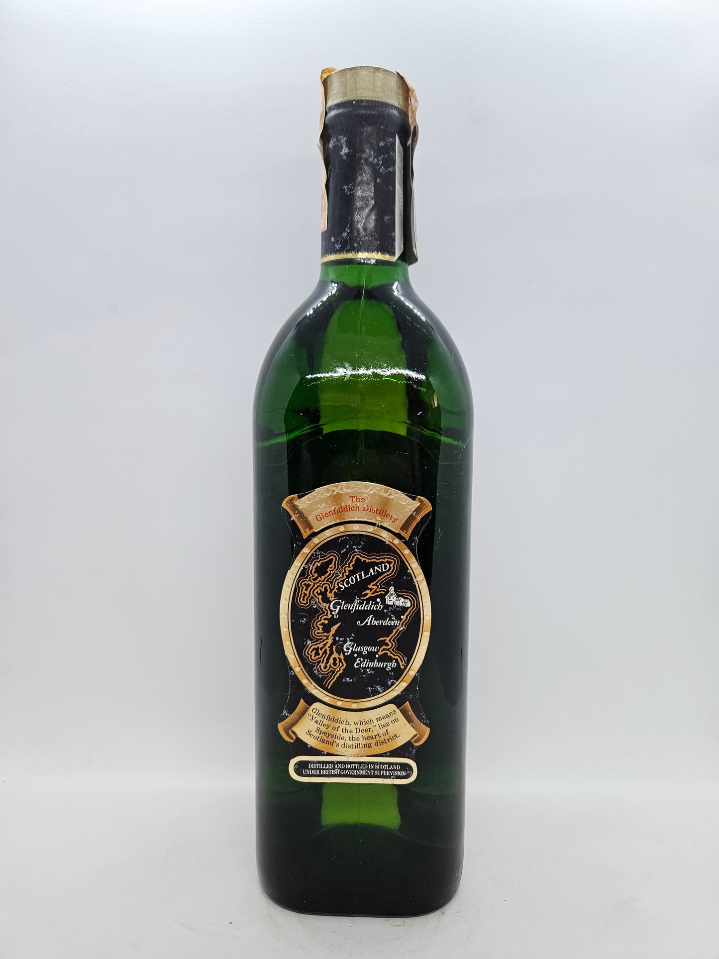 Glenfiddich over 8 years Pure Malt scotch whisky
