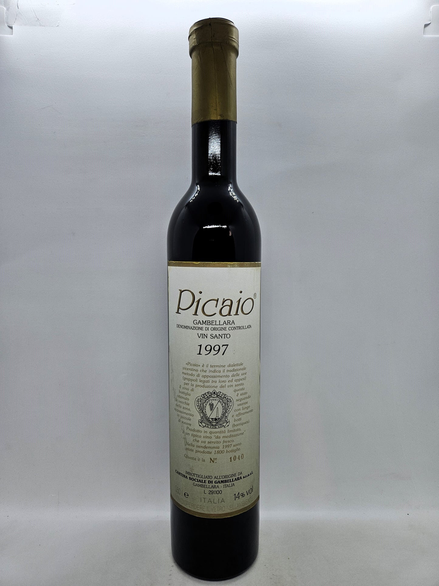 Picaio Gambellara Vin Santo 1997 Doc