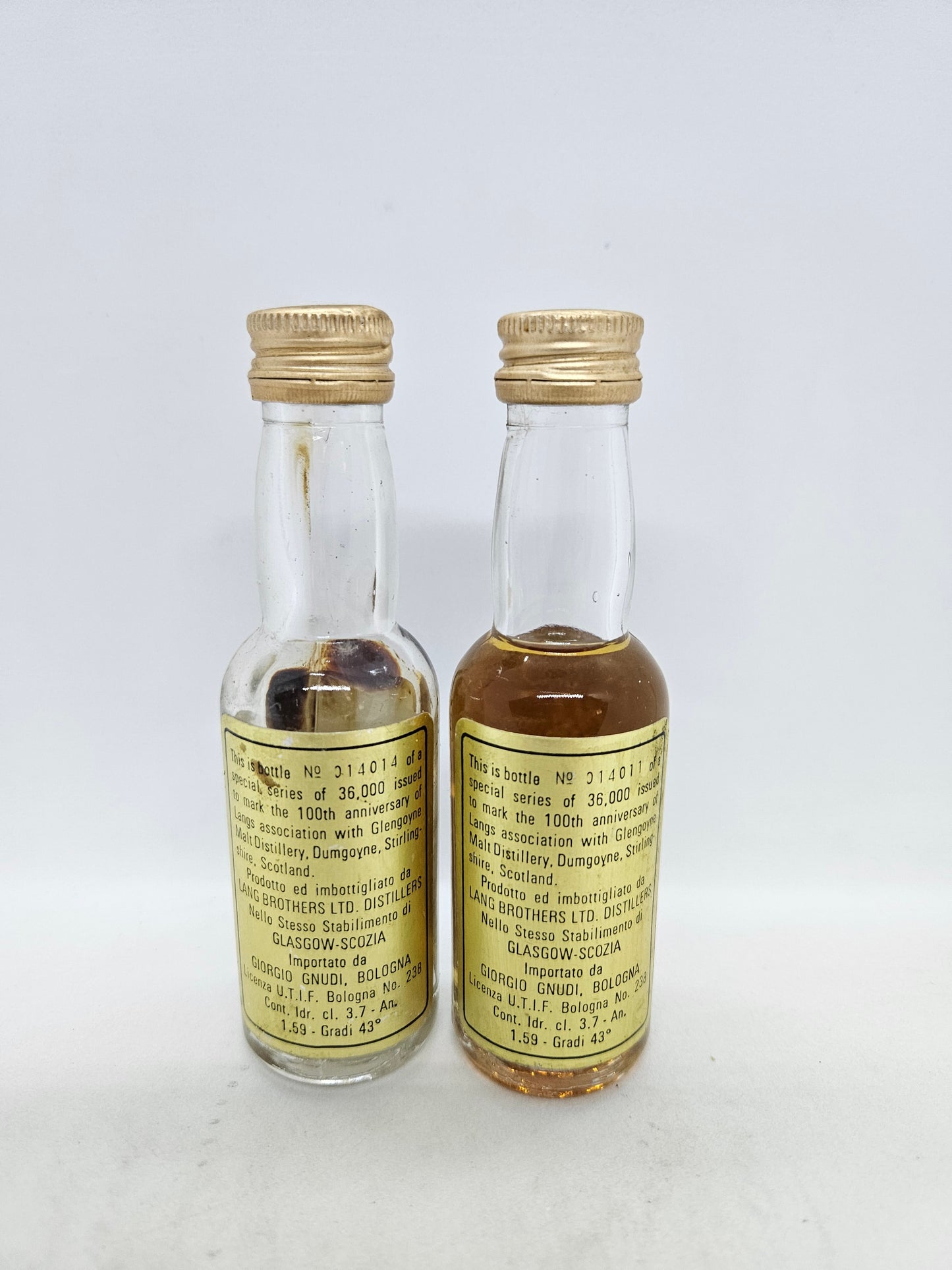 Nr. 2 Glengoyne malt scotch whisky miniature