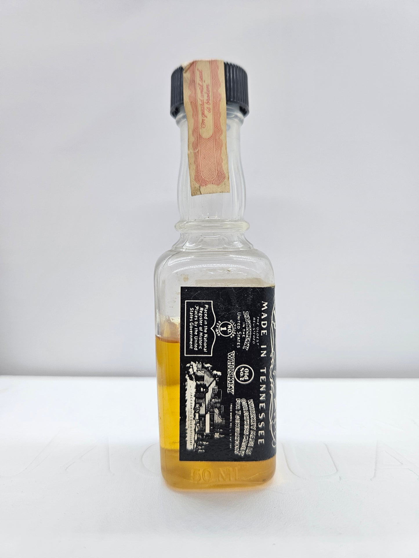 Jack Daniel's Tennessee Whiskey miniature plastica