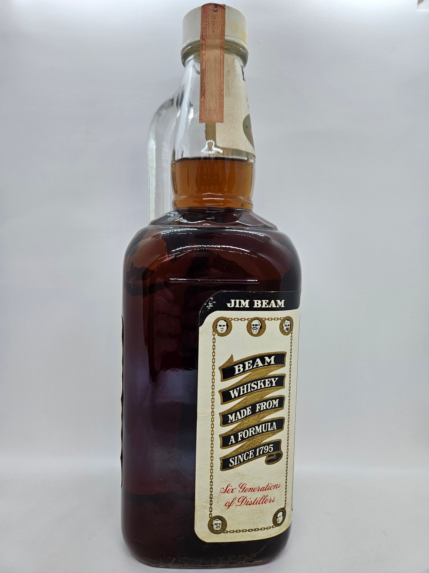 Jim Beam Kentucky straight bourbon Whiskey 1984