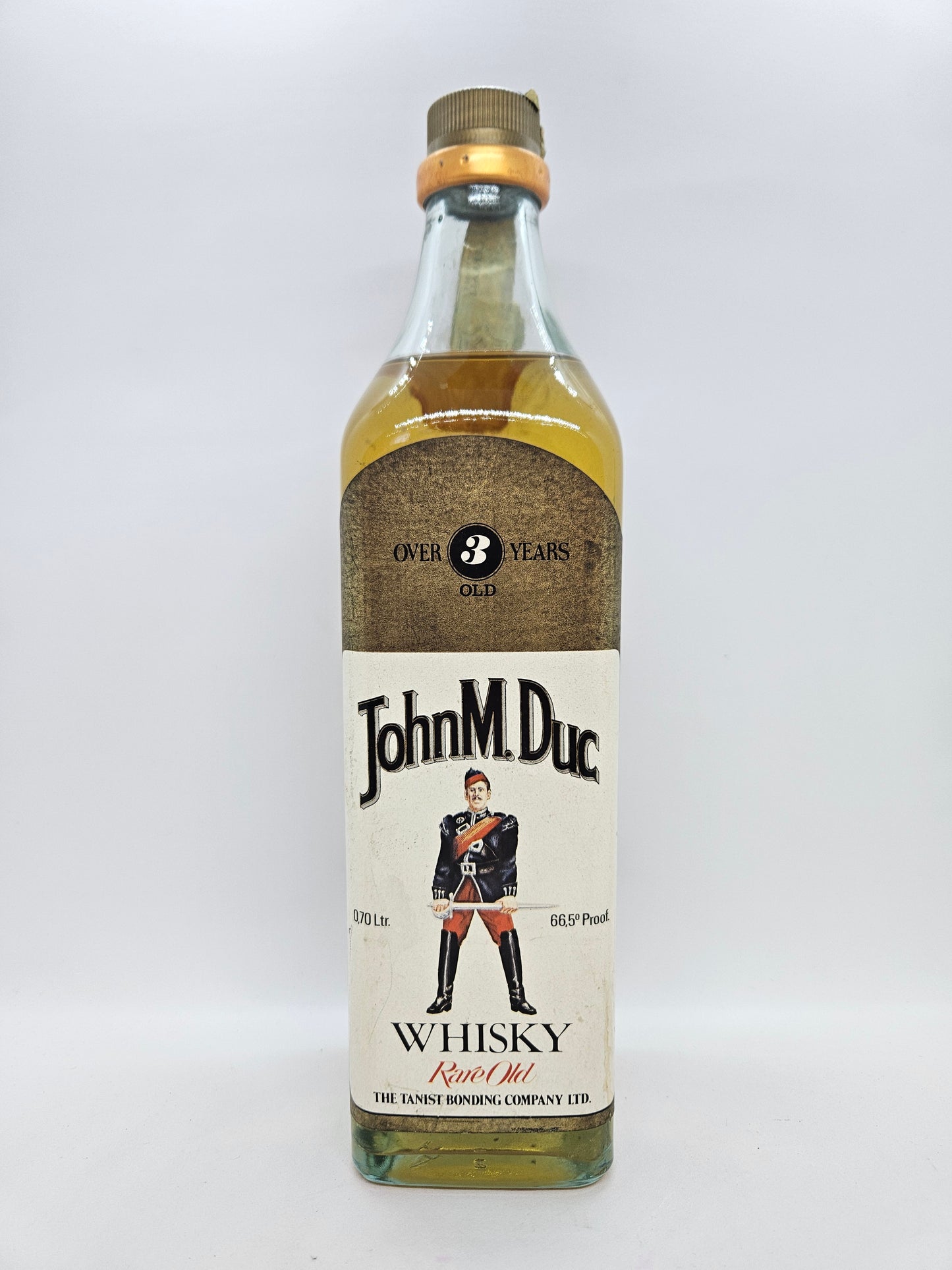 John M. Duc 3 years old rare scotch whisky