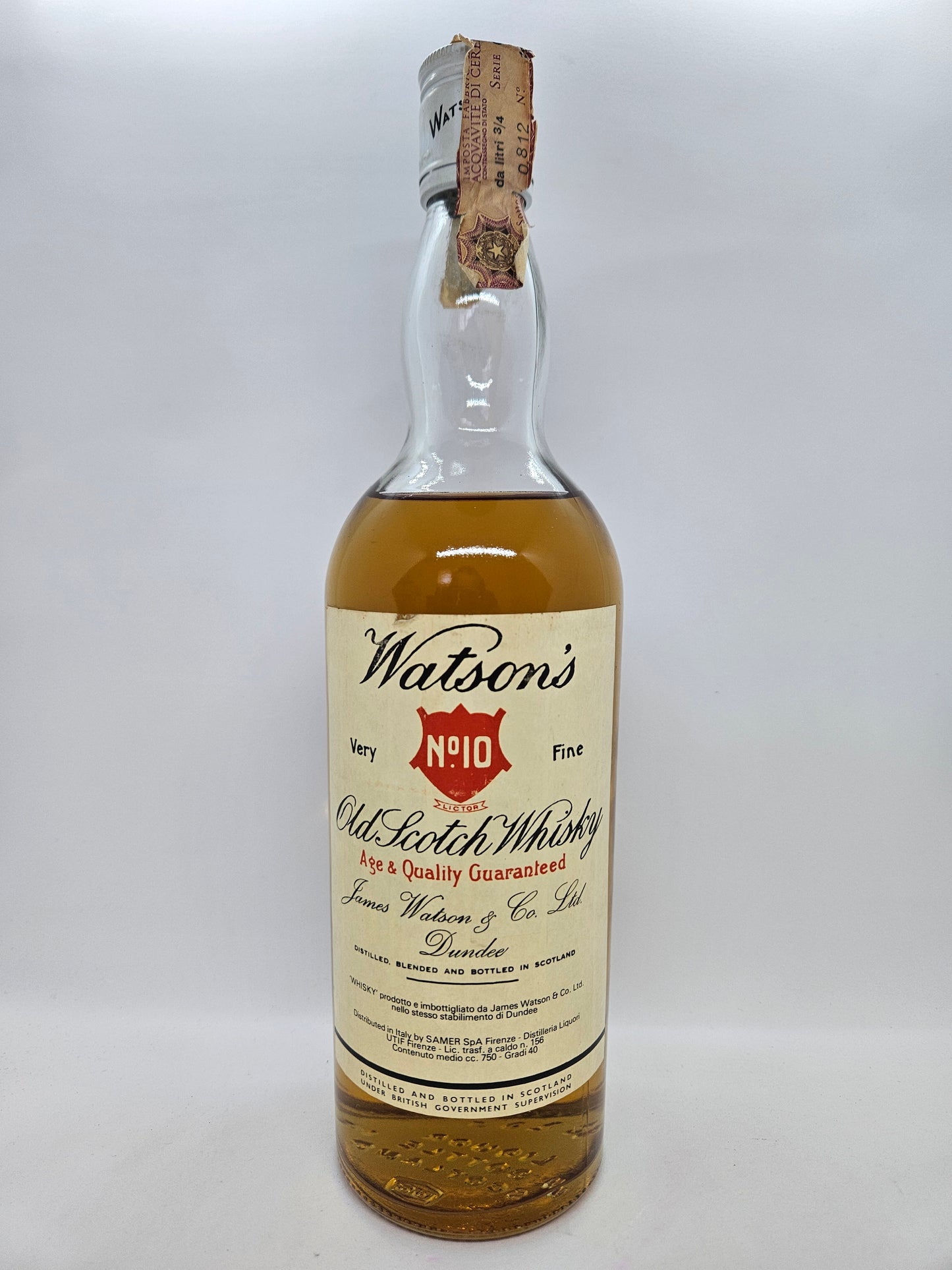 Watson's Scotch whisky