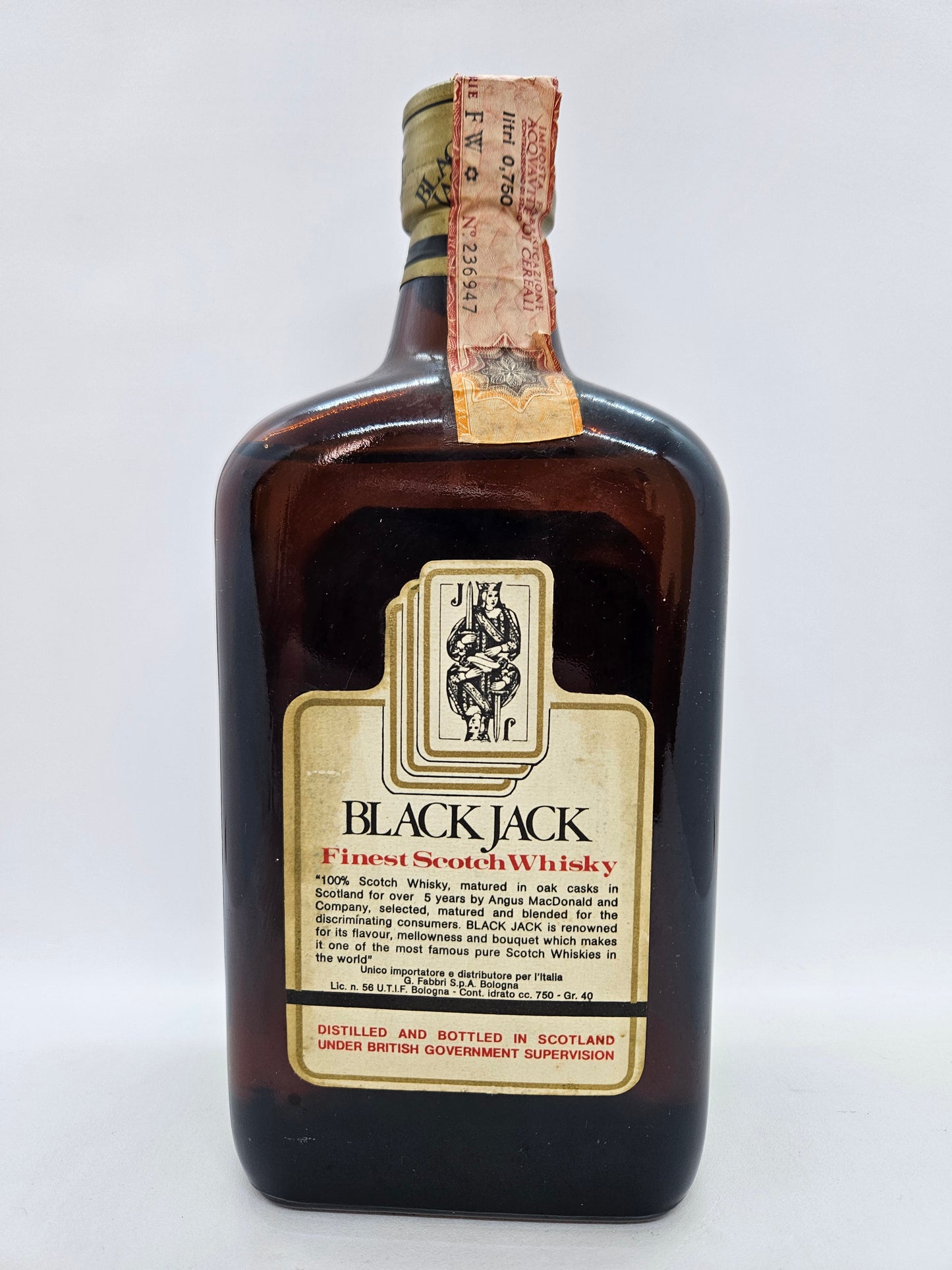 Black Jack 5 years old scotch whisky