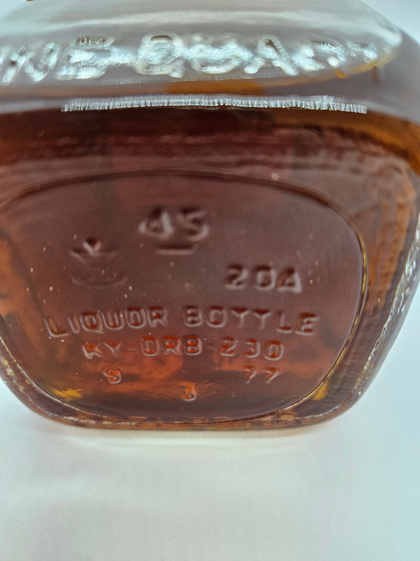 Jim Beam Kentucky straight bourbon Whiskey 1977