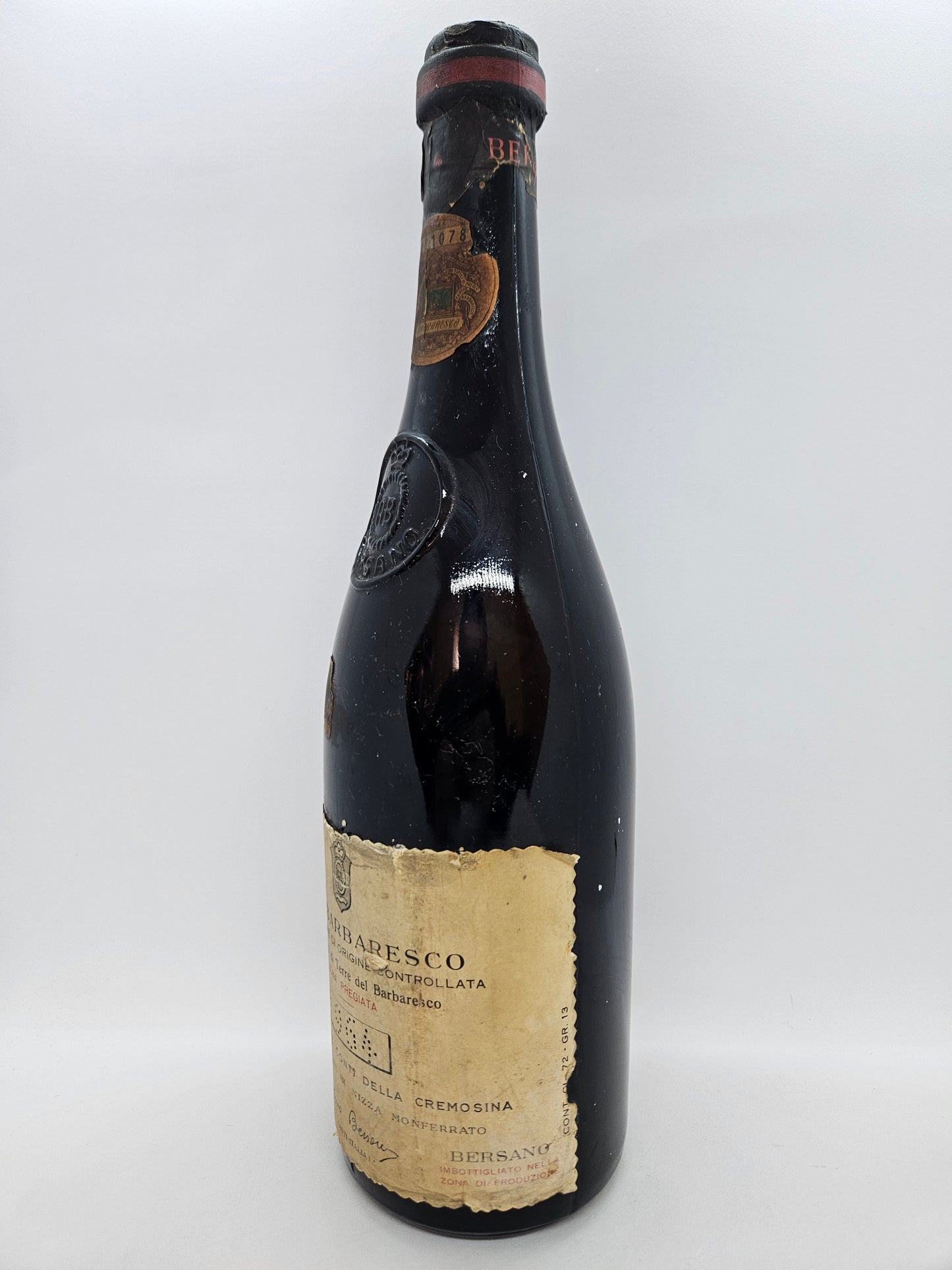 Barbaresco doc 1964 Bersano