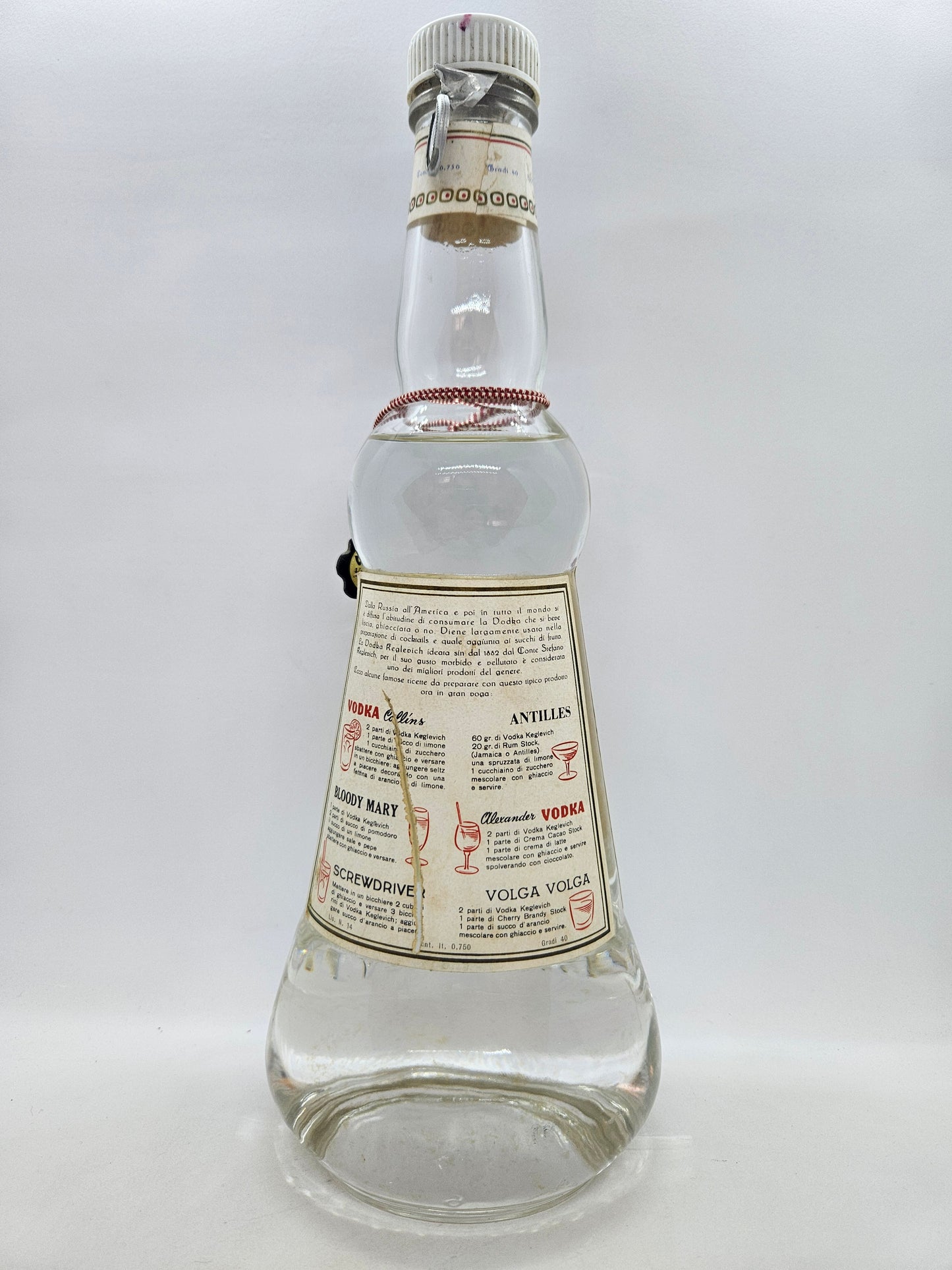 Vodka Keglevich con sigillo di Stato