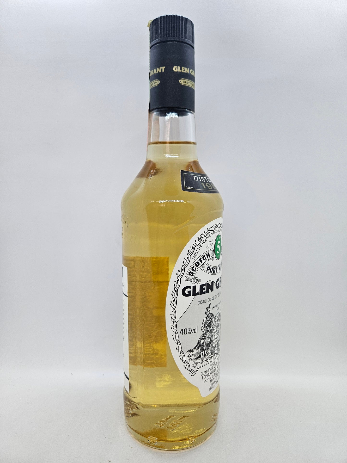 Glen Grant 5 years old 1986 pure malt scotch whisky