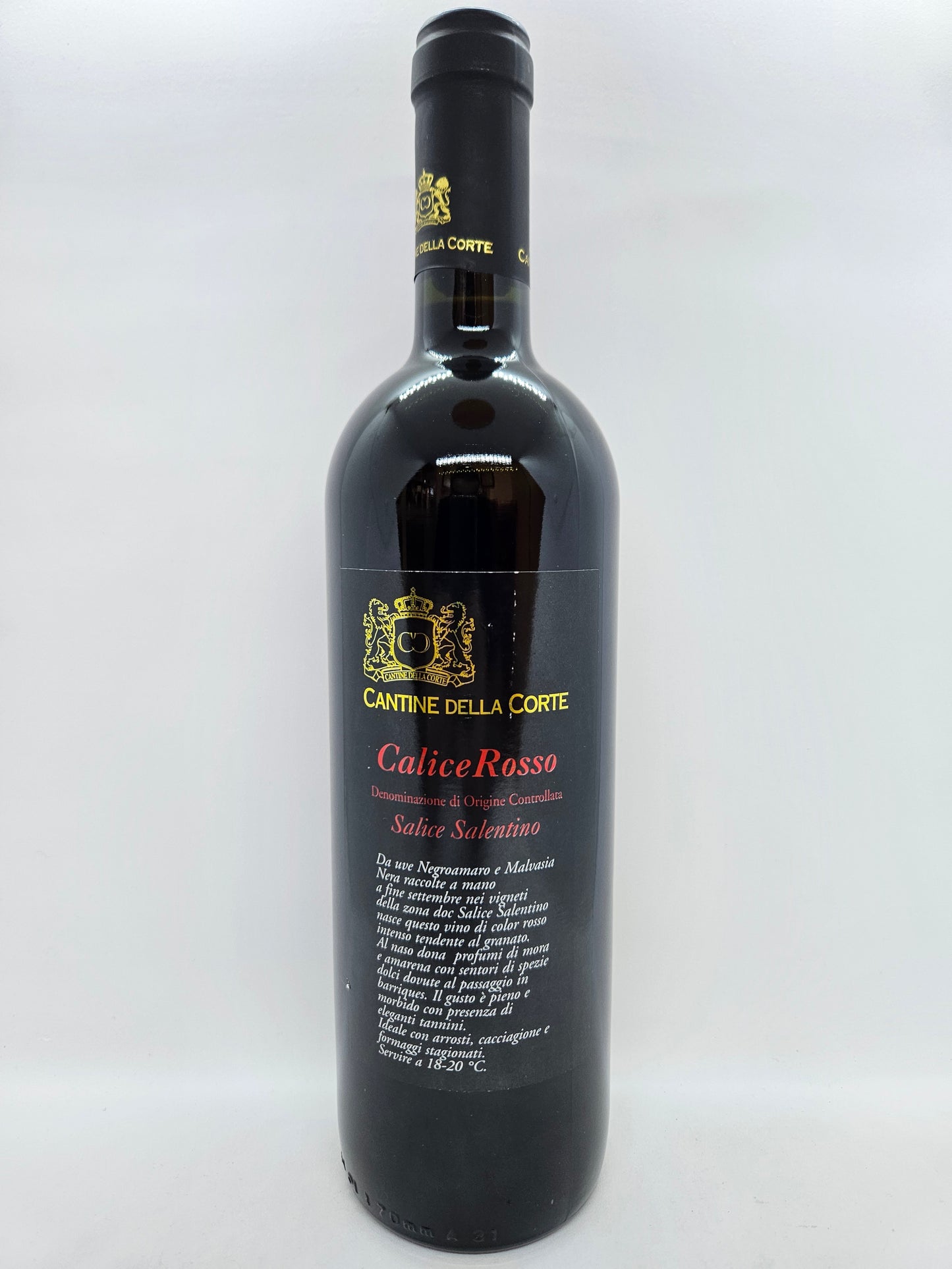 Calice Rosso Salice Salentino DOC 2012 Cantine della Corte