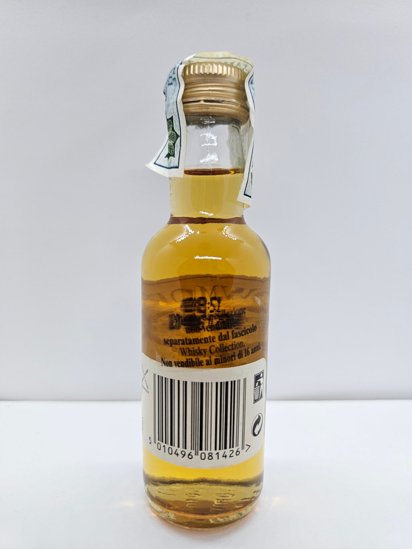Bowmore 12 years old Islay single malt Scotch Whisky miniature/mignon