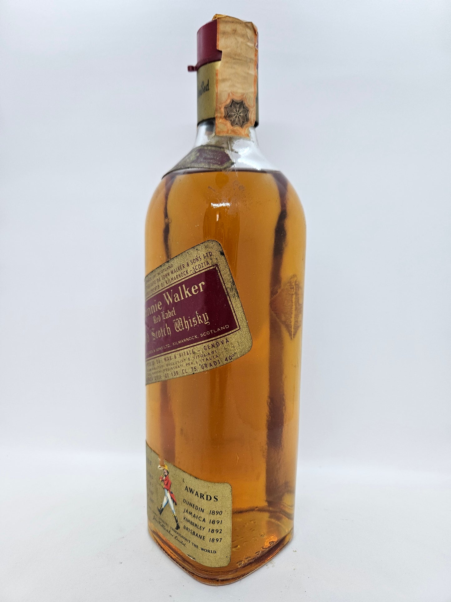 Johnnie Walker Red Label old scotch whisky