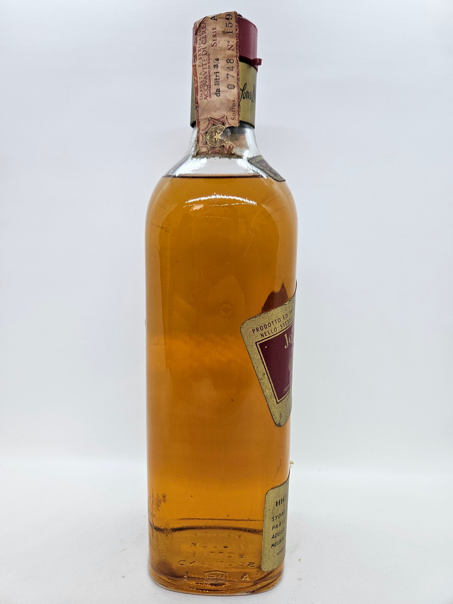 Johnnie Walker Red Label old scotch whisky