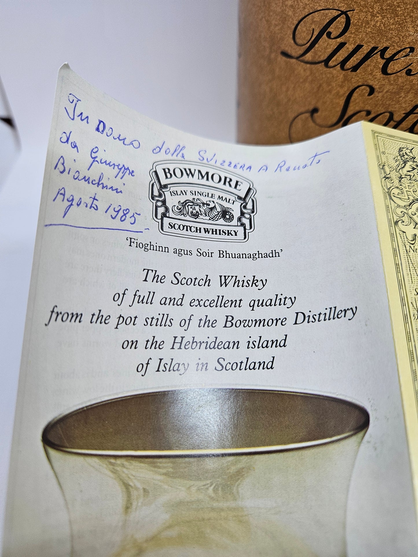 Bowmore 12 years old Islay single malt scotch whisky