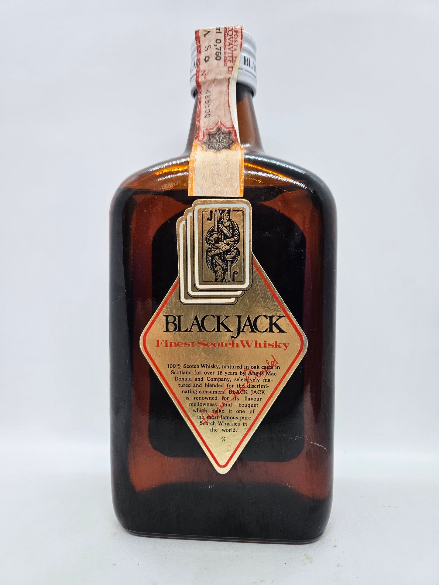 Black Jack 16 years old scotch whisky