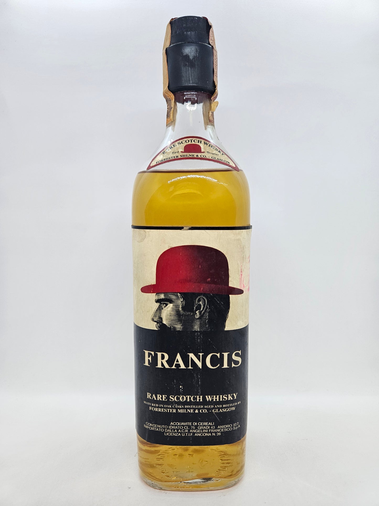 Francis rare scotch whisky
