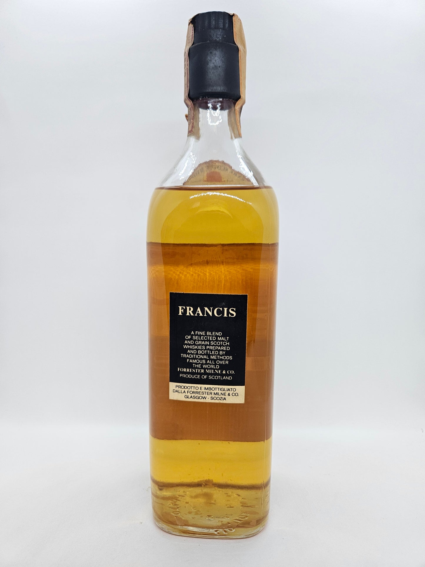 Francis rare scotch whisky