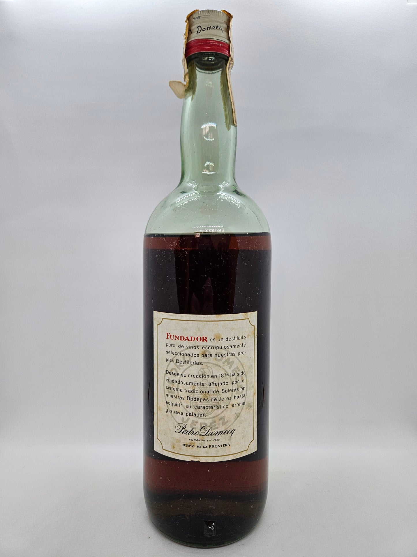 Fundador Solera Reserva brandy Jerez de la Frontera Pedro Domecq