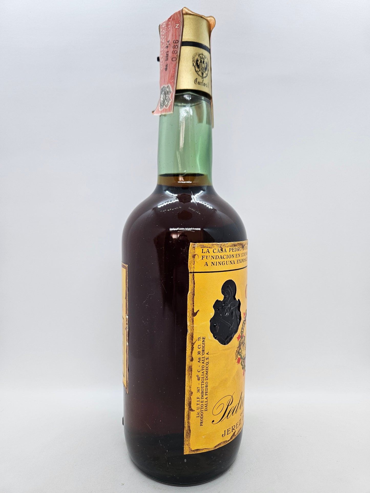 Carlos I Solera especial brandy de Jerez de la Frontera Domecq