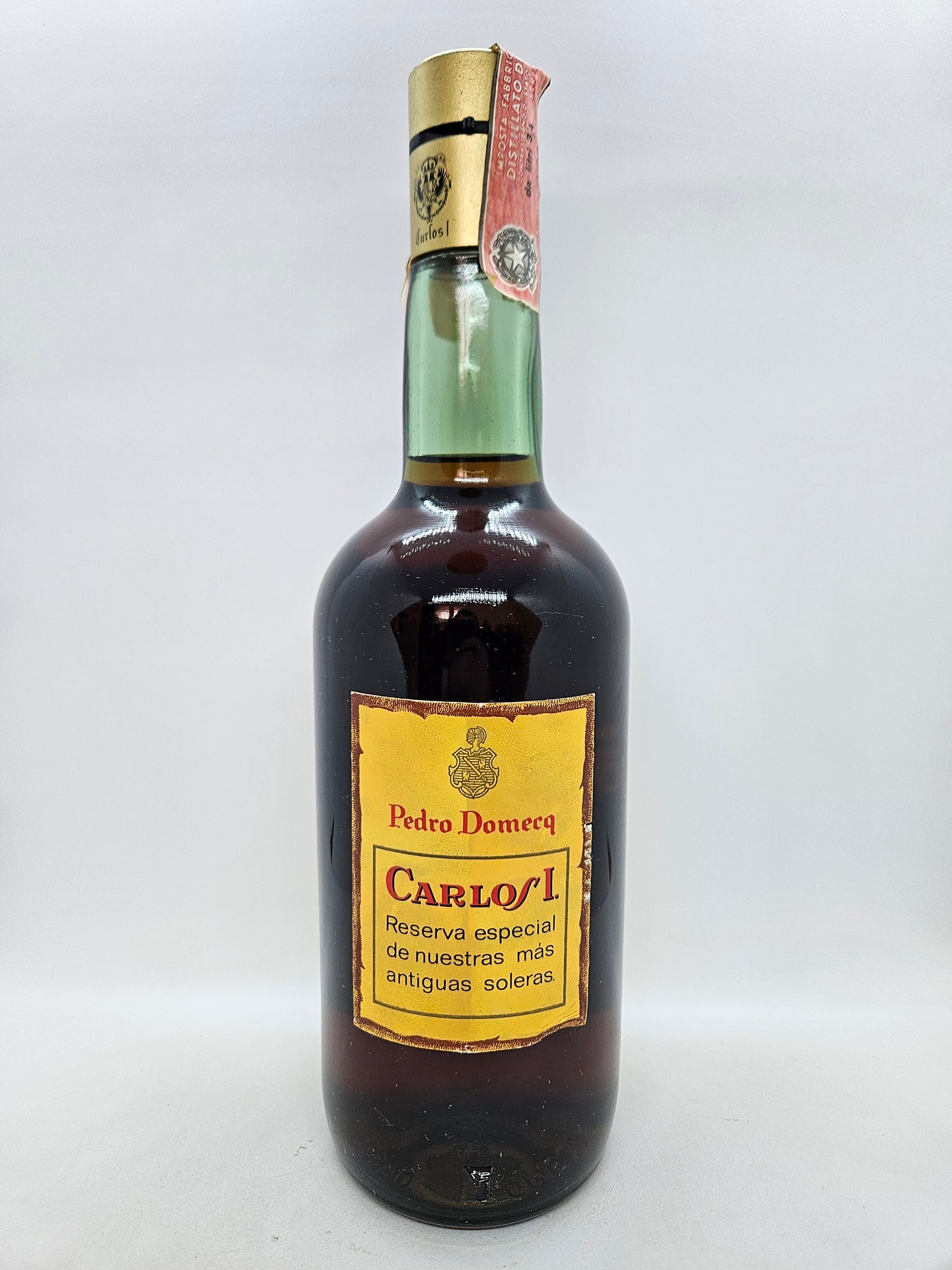 Carlos I Solera especial brandy de Jerez de la Frontera Domecq