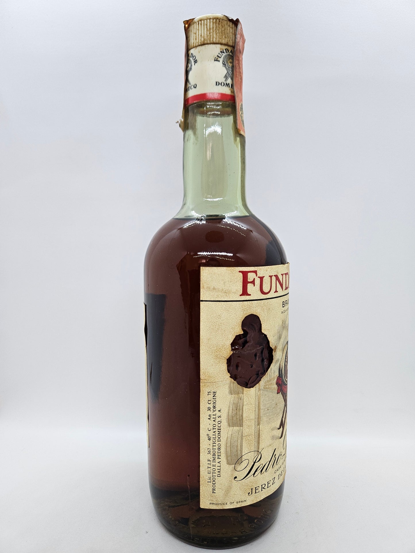 Fundador brandy Jerez de la Frontera Pedro Domecq