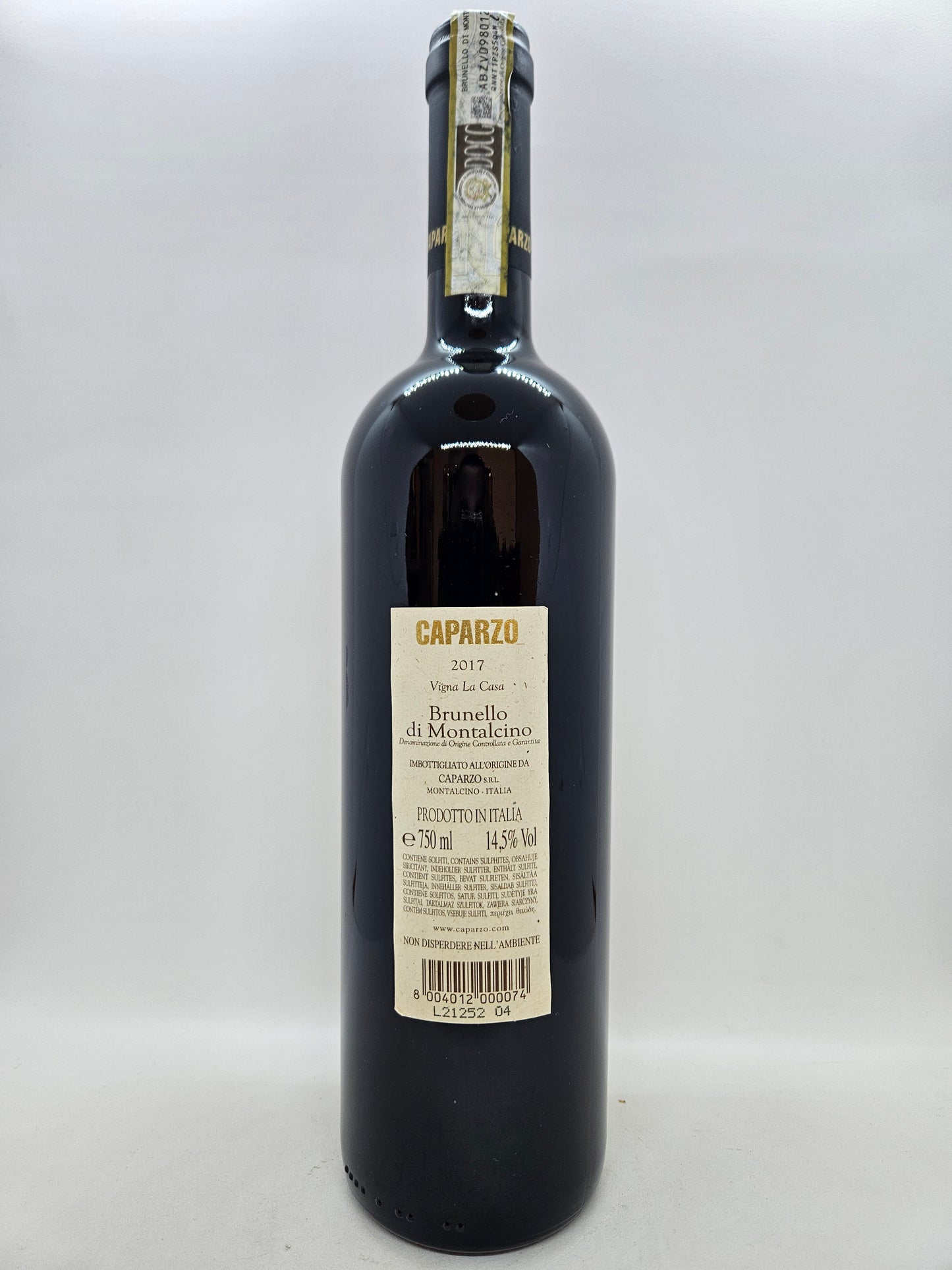 Brunello di Montalcino docg 2017 "Vigna la Casa" Caparzo