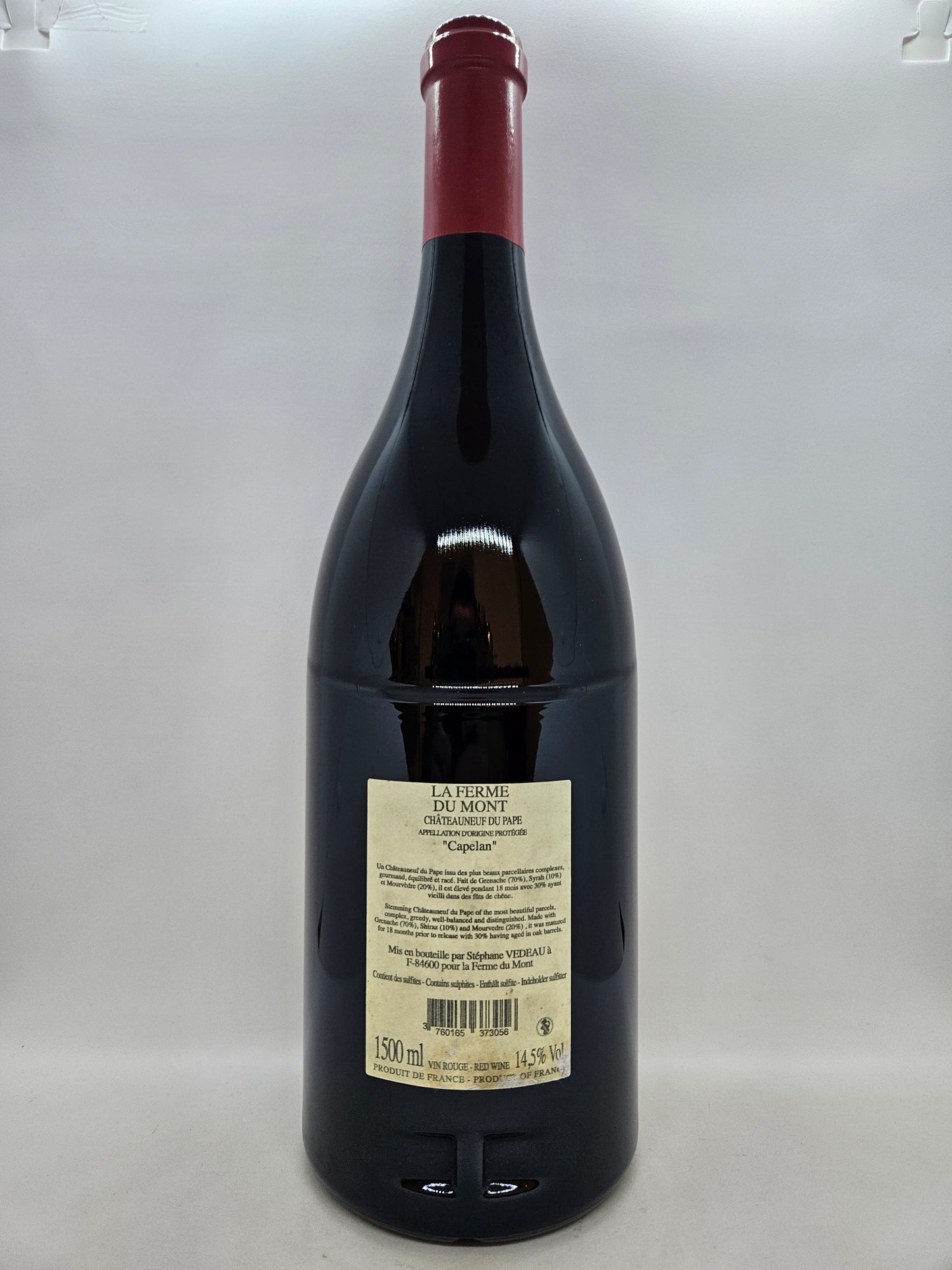 Le Ferme Du Mont Chateauneuf - Du - Pape AOP "Capelan" 2016 magnum