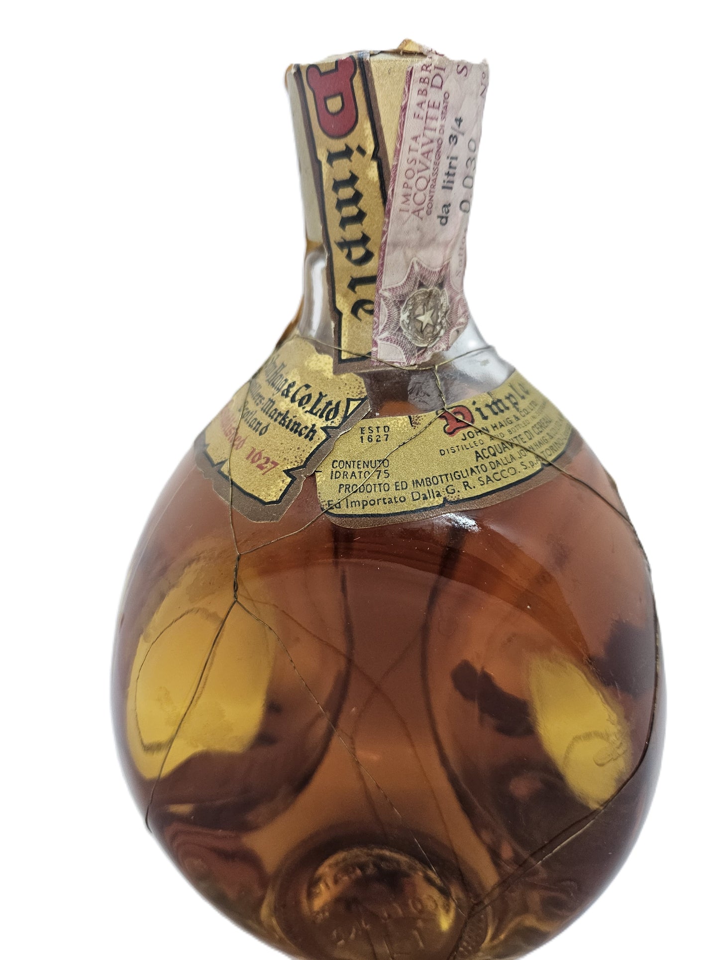 Dimple 12 years old scotch whisky