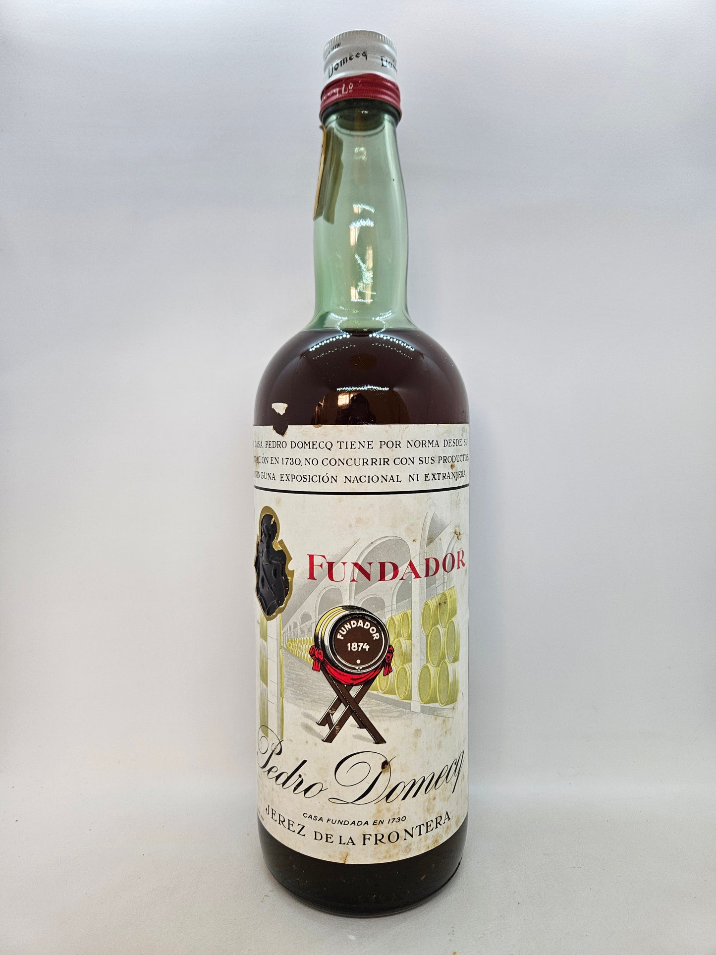 Fundador Solera Reserva brandy Jerez de la Frontera Pedro Domecq