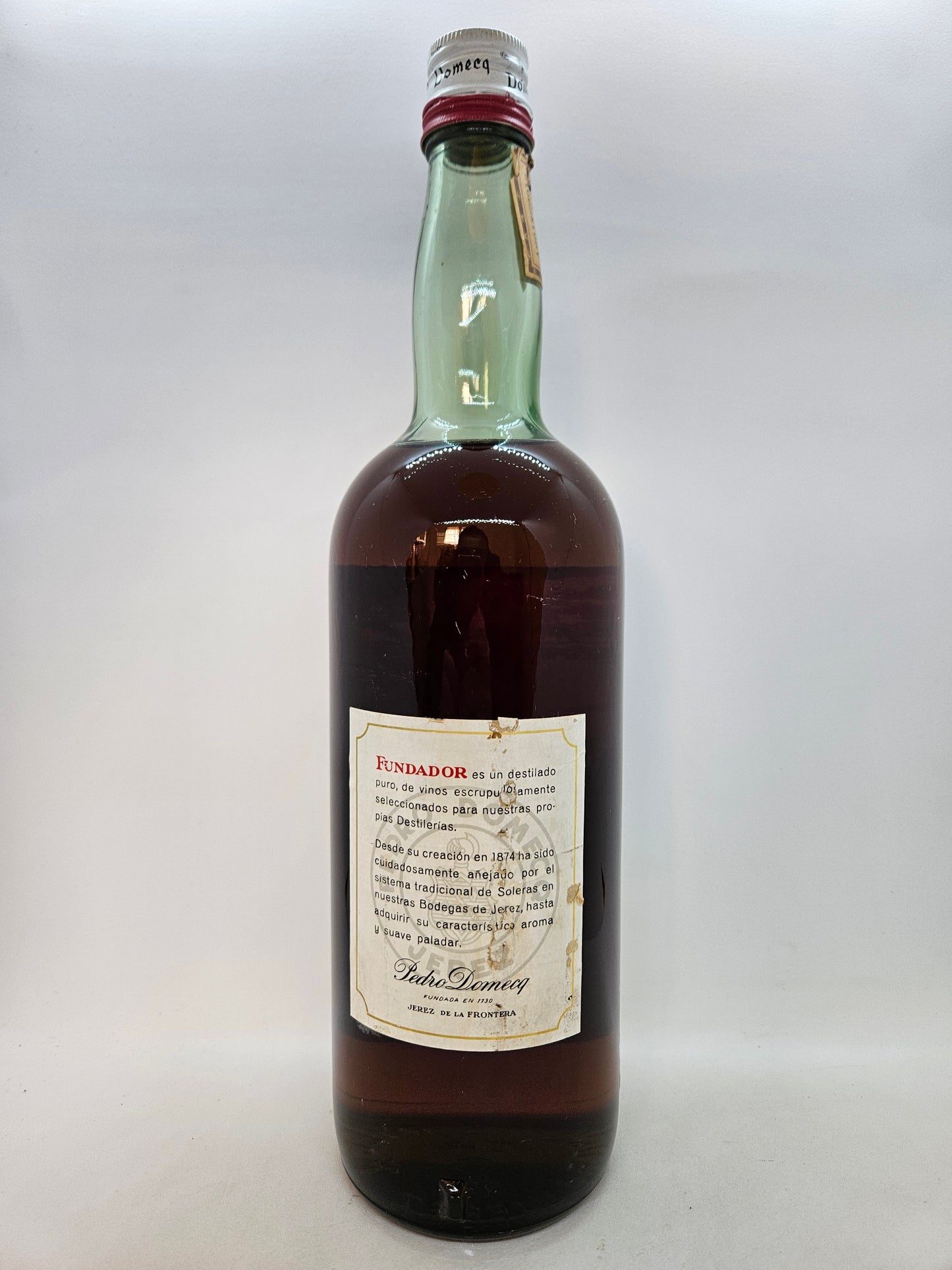 Fundador Solera Reserva brandy Jerez de la Frontera Pedro Domecq