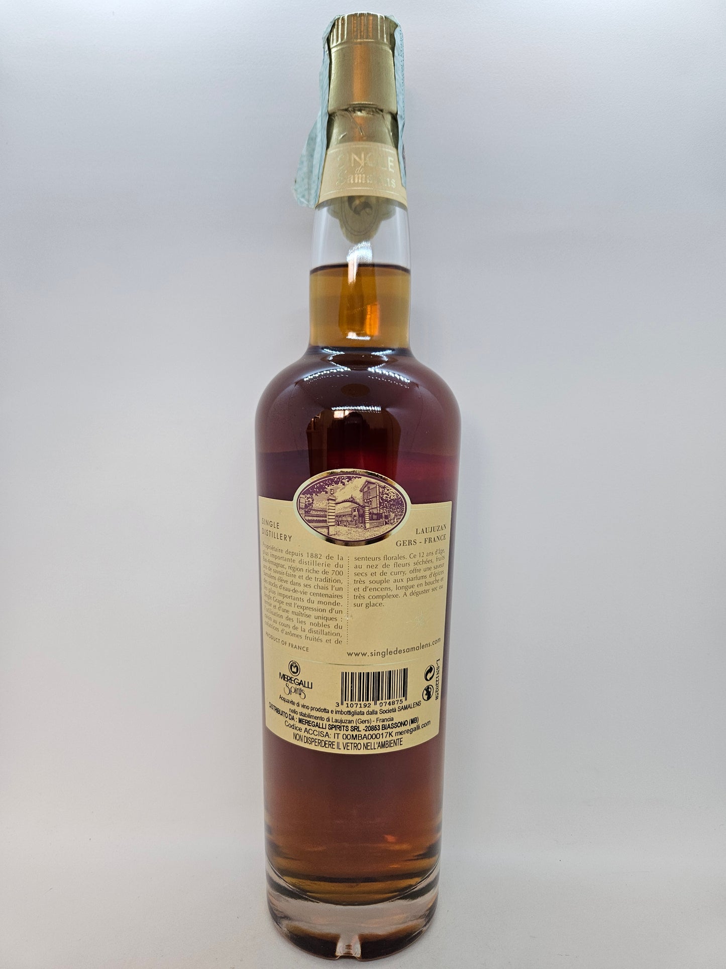 Bas Armagnac 'Single 12 ans d’age' Samalens