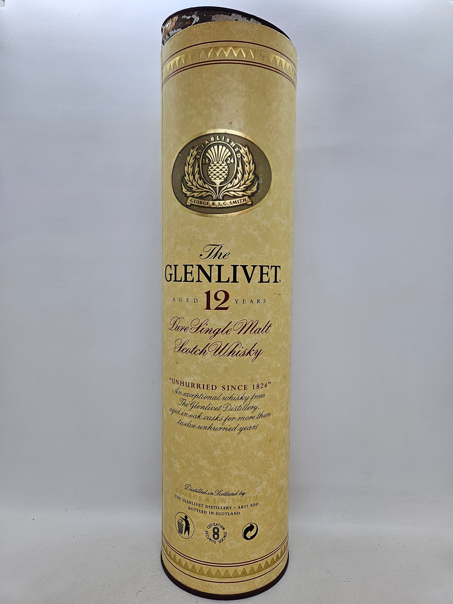 The Glenlivet aged 12 years pure single Malt Scotch Whisky