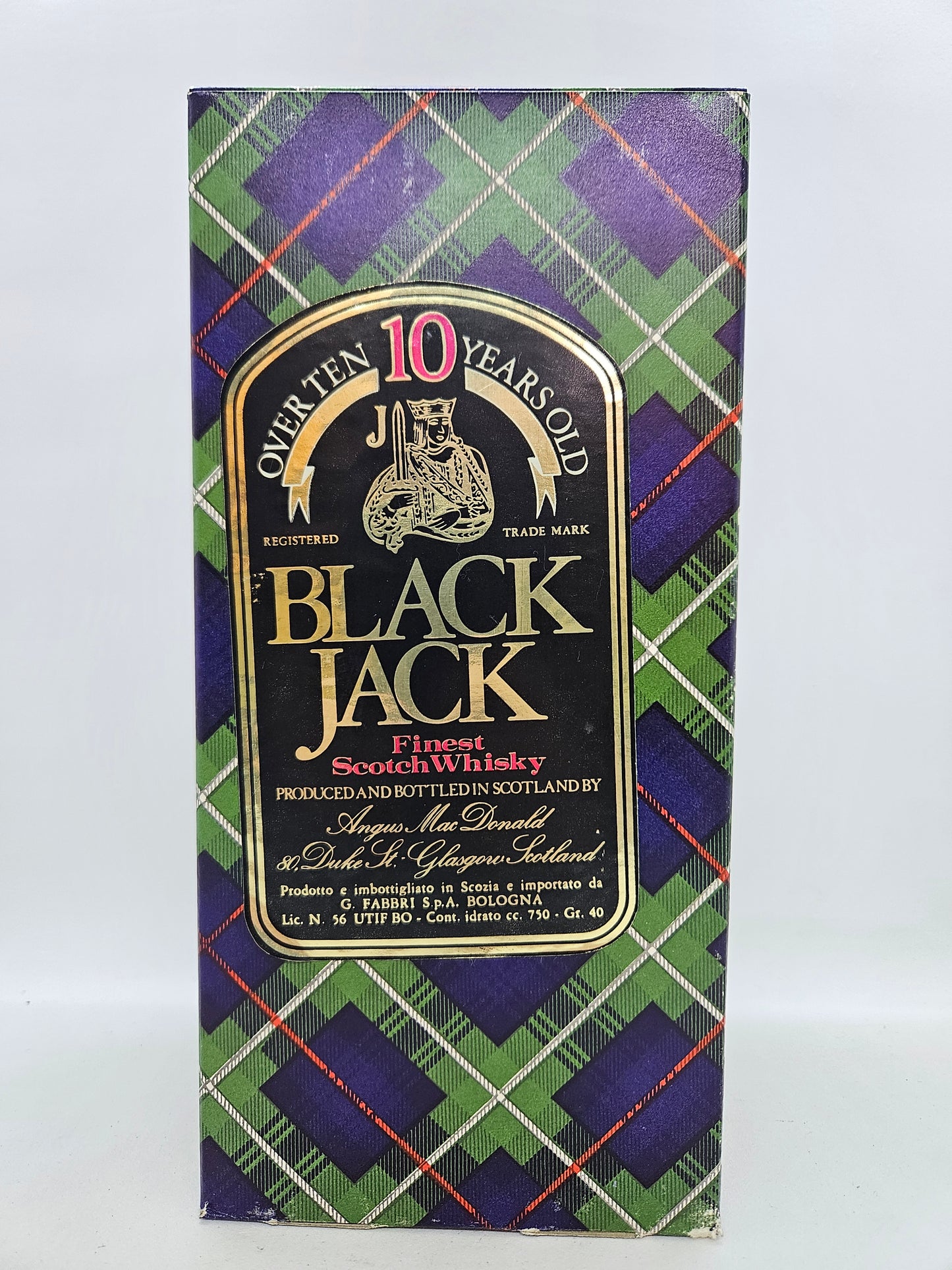 Black Jack 10 years old Scotch whisky