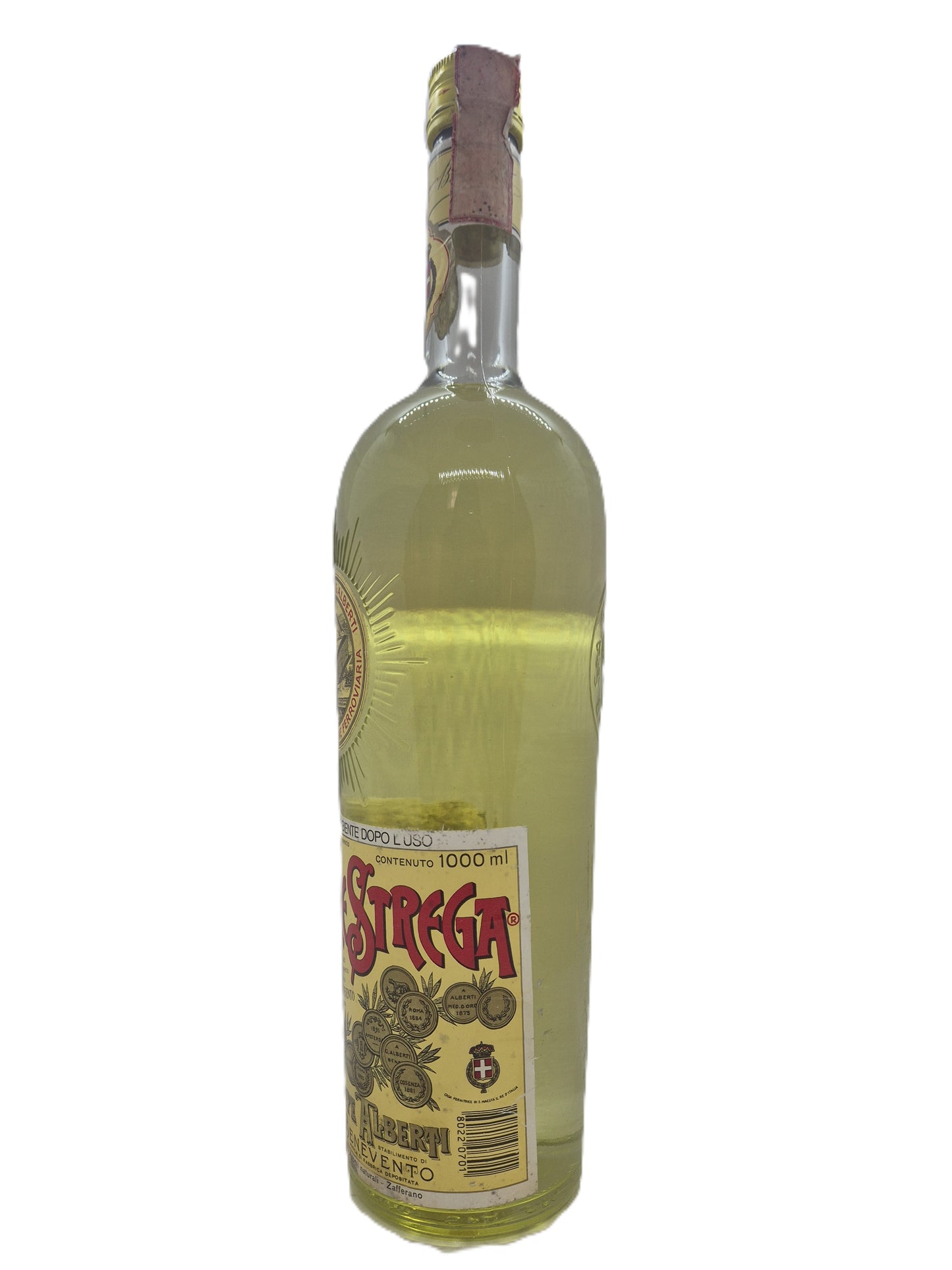 Liquore Strega distilleria Giuseppe Alberti Benevento