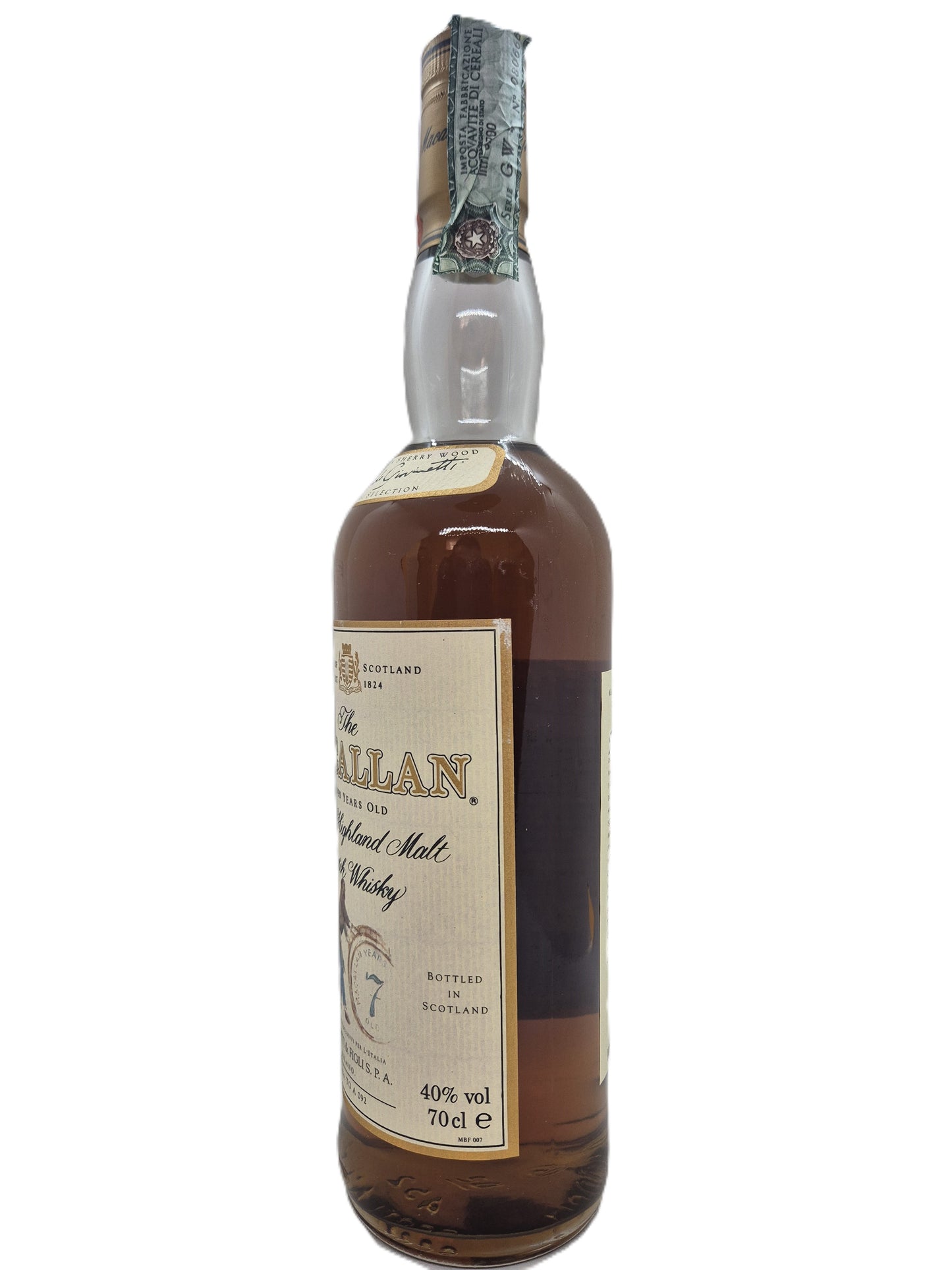 The Macallan 7 years old single Highland malt scotch whisky