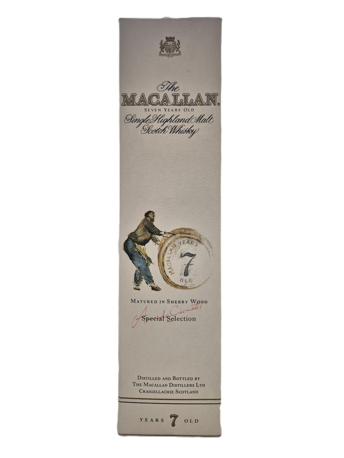 The Macallan 7 years old single Highland malt scotch whisky