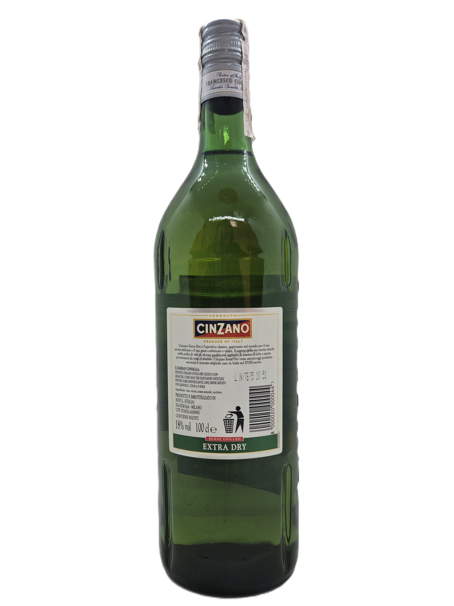 Cinzano vermouth extra dry