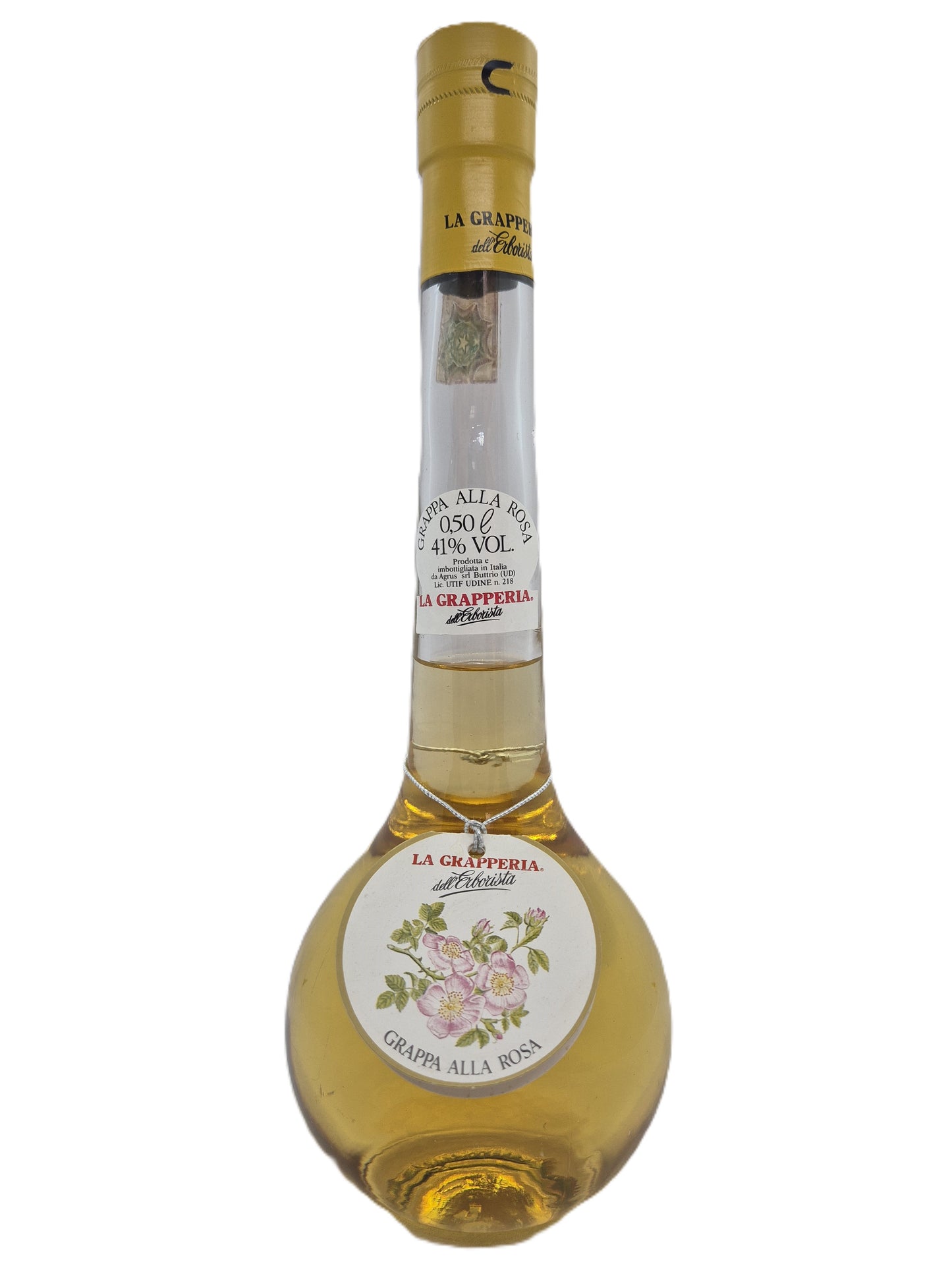 Grappa alla rosa "La Grapperia dell'Erborista" Fantinel