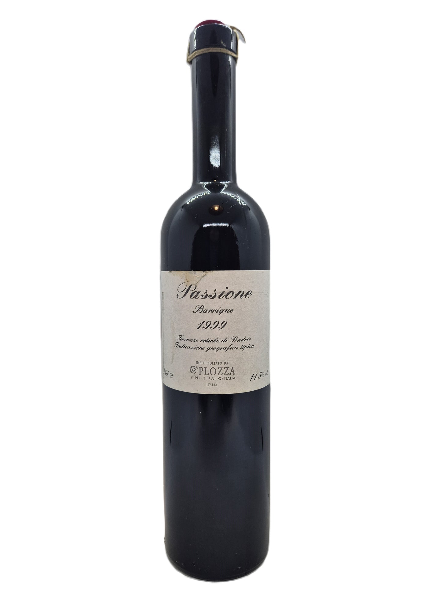 Passione Barrique Terrazze retiche di Sondrio i.g.t. 1999 Plozza