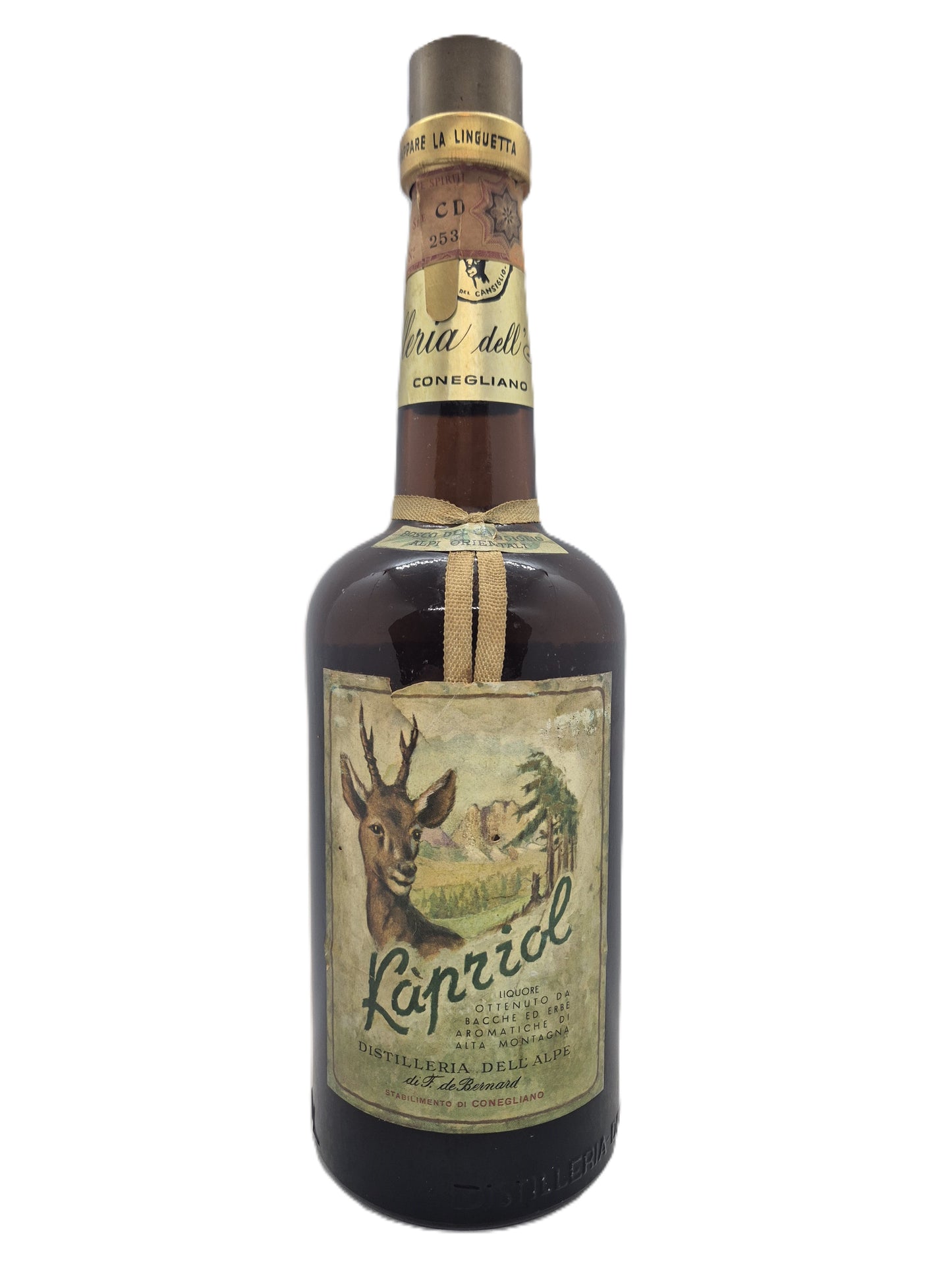 Kapriol liquore alle erbe di montagna Distilleria dell'Alpe